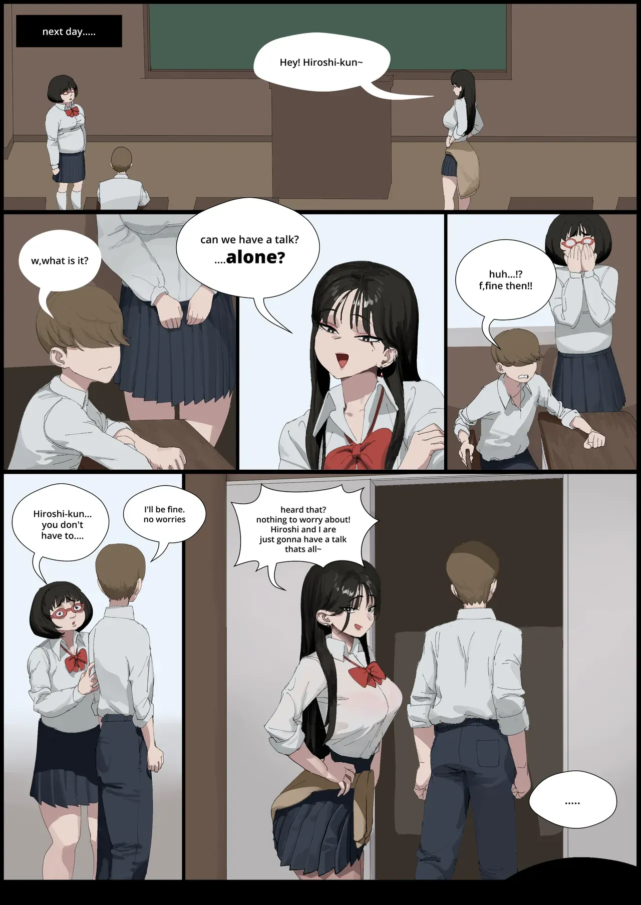 [wjs07] Gyaru Bully Reverse NTR [English] [ongoing] - Page 4