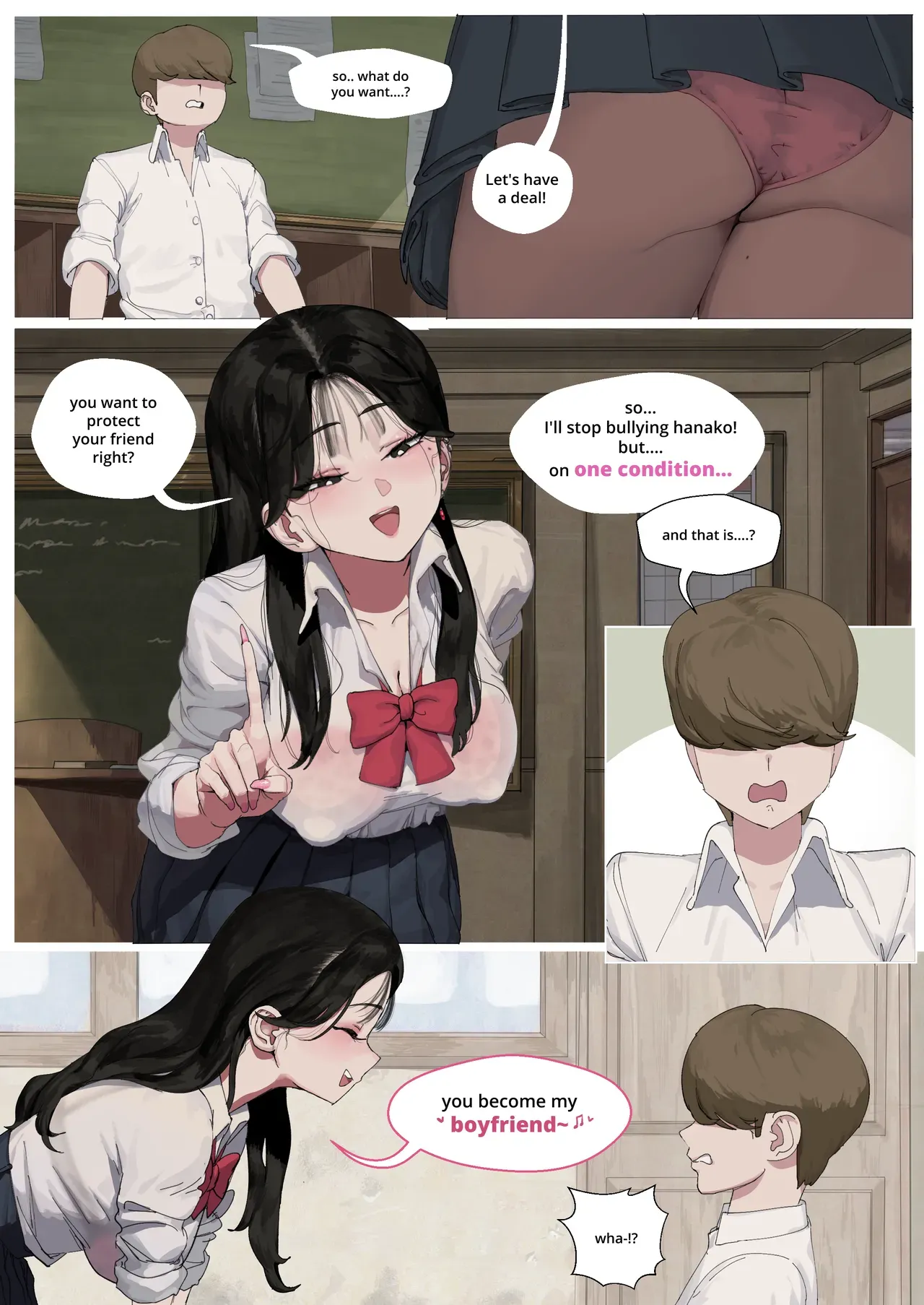 [wjs07] Gyaru Bully Reverse NTR [English] [ongoing] - Page 5