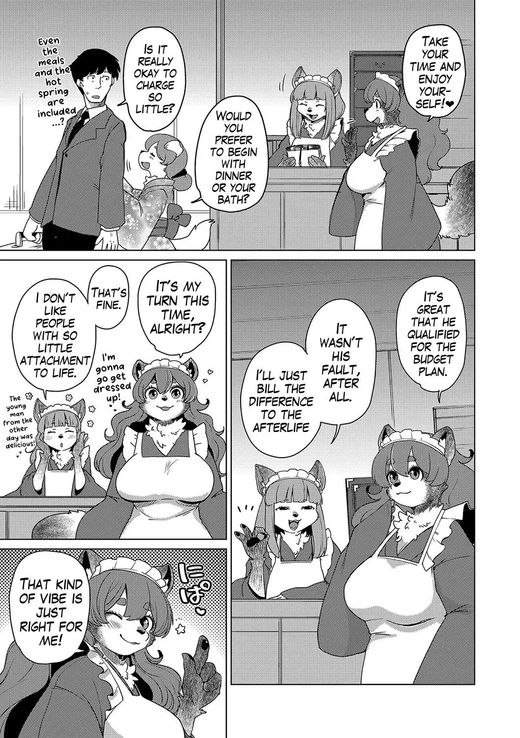 [Setouchi Kurage] Ayakashi Ryokan Kokkuri-dō | Youkai Inn Kokkurido Episode 2 (G-Edge Vol. 59.) (English) - Page 7