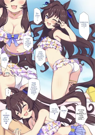 [Feeri] Mizugi Vivlos to H♡ | Sex With Swimsuit Vivlos (Uma Musume Pretty Derby) [Uncensored] [English] {@manya_kissu} cover