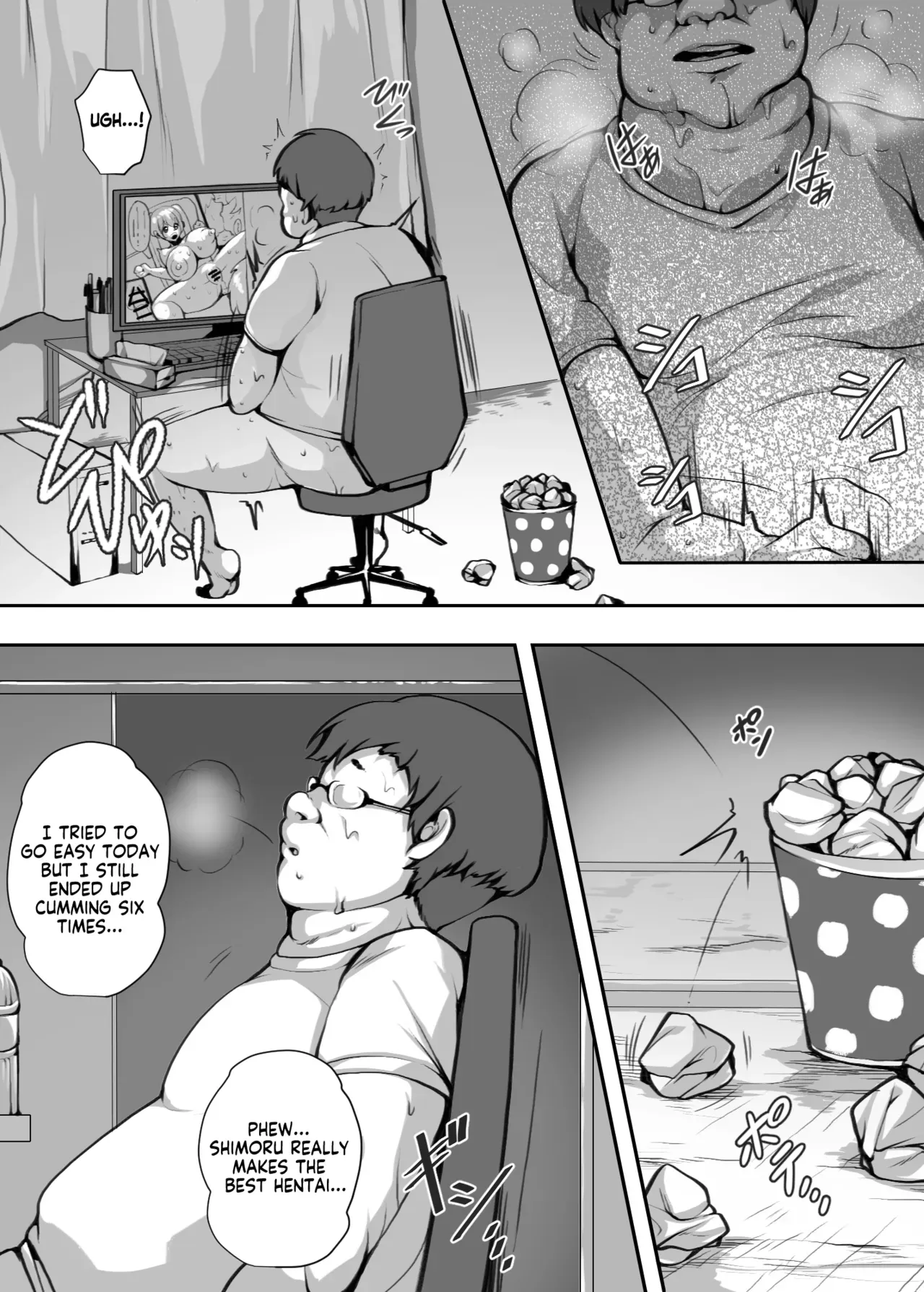 [Mitsumitsu Niku] Ohogoe wo Hiteishita Hitozuma ga Otosareru Hanashi | The Married Woman Who Denied Her Crazy Moans Was Defeated [English] [KM_42] - Page 3