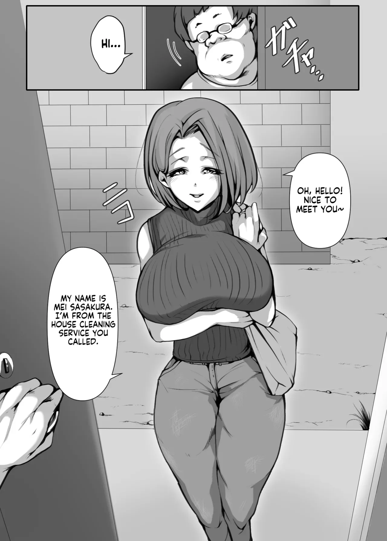 [Mitsumitsu Niku] Ohogoe wo Hiteishita Hitozuma ga Otosareru Hanashi | The Married Woman Who Denied Her Crazy Moans Was Defeated [English] [KM_42] - Page 9