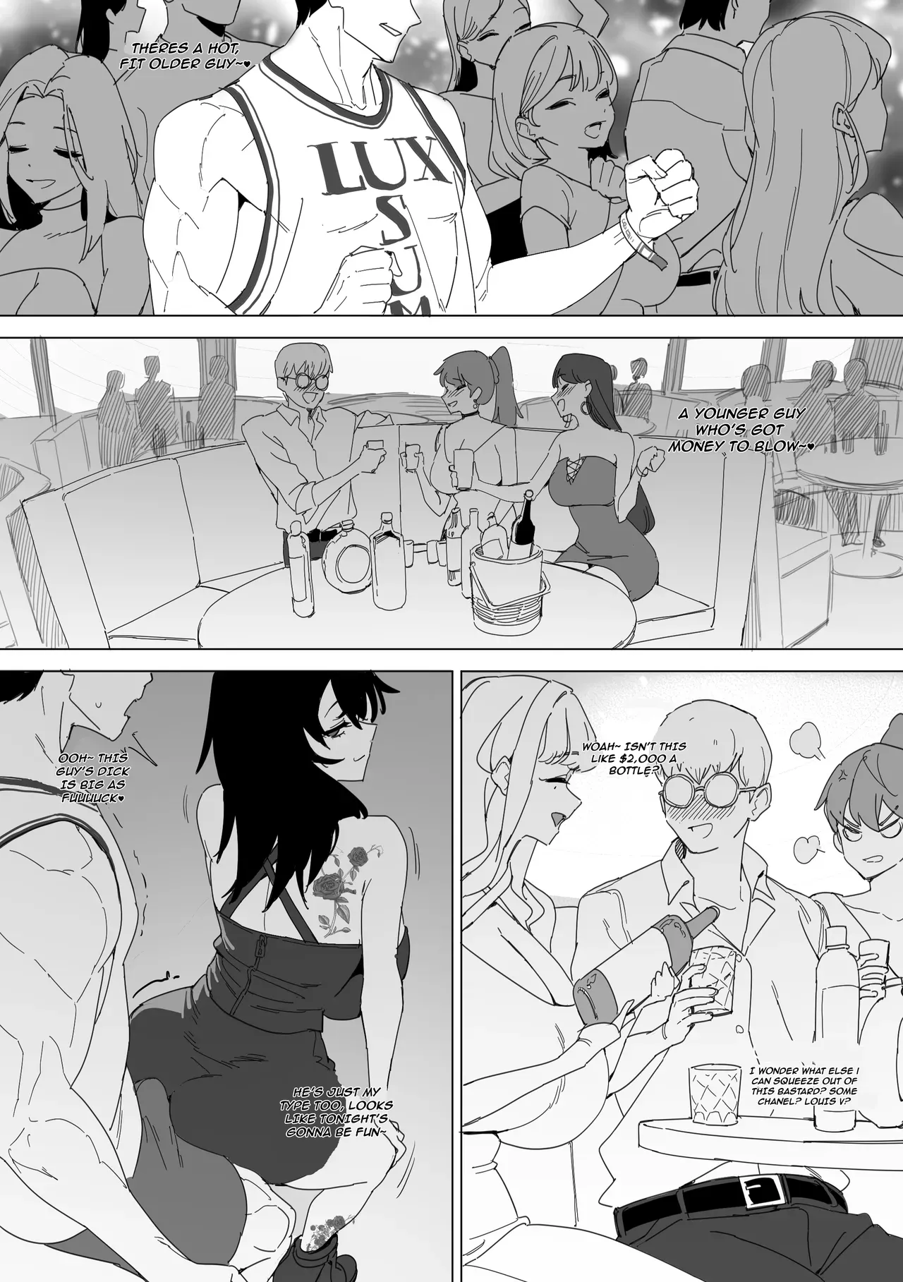 [LUXsumildo] Slave Sisters ~Club Chapter 1~ - Page 3