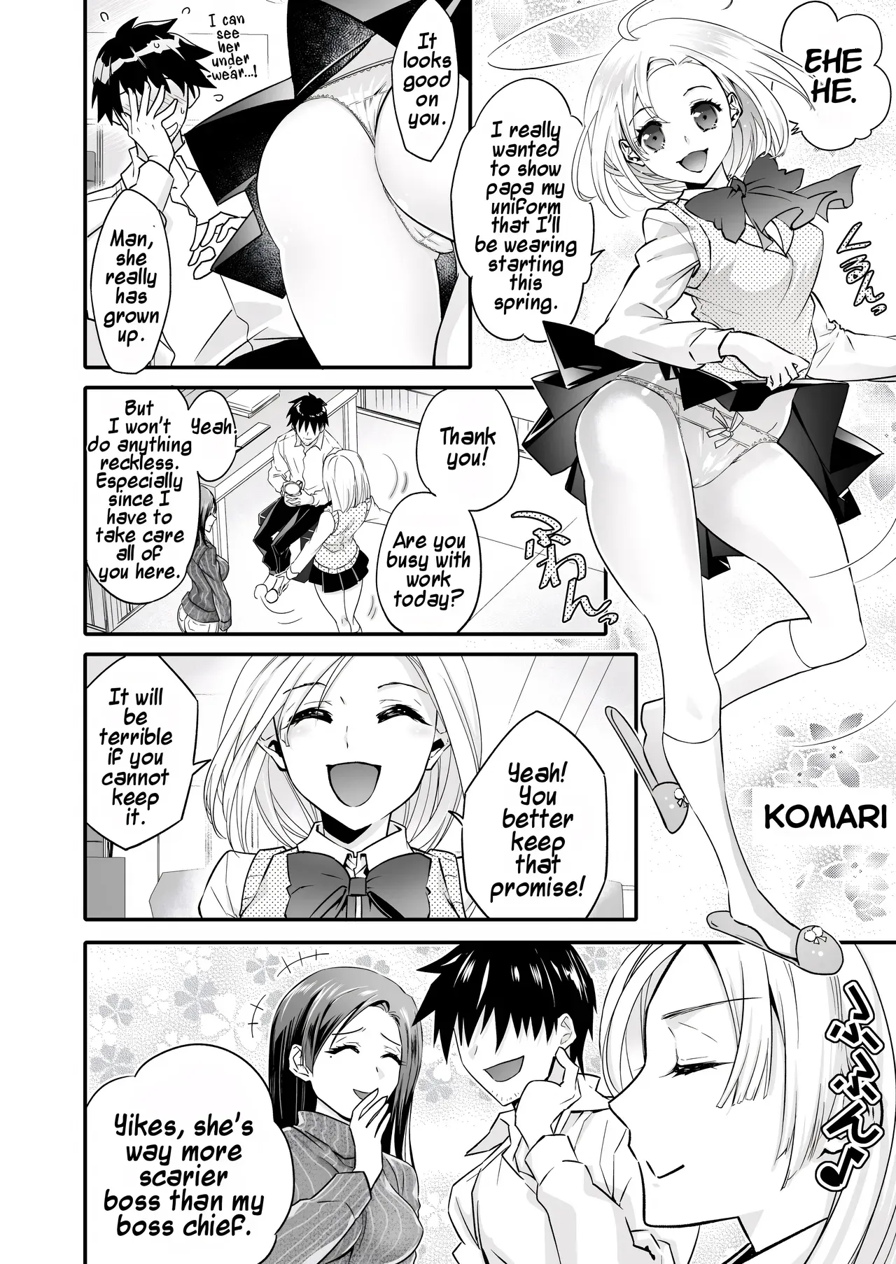 [Chijoku An (Cardinal)] Mesu Ochi no Kashaku 2 ~Seitenkan Meido ni Sarete Jisshi ni Dakareru Otoko~ | A Fallen Woman's Remorse 2 ~A Man Who Turned into a Transgender Maid and Embraced by His Own Daughter~ [English] [Maika] - Page 5