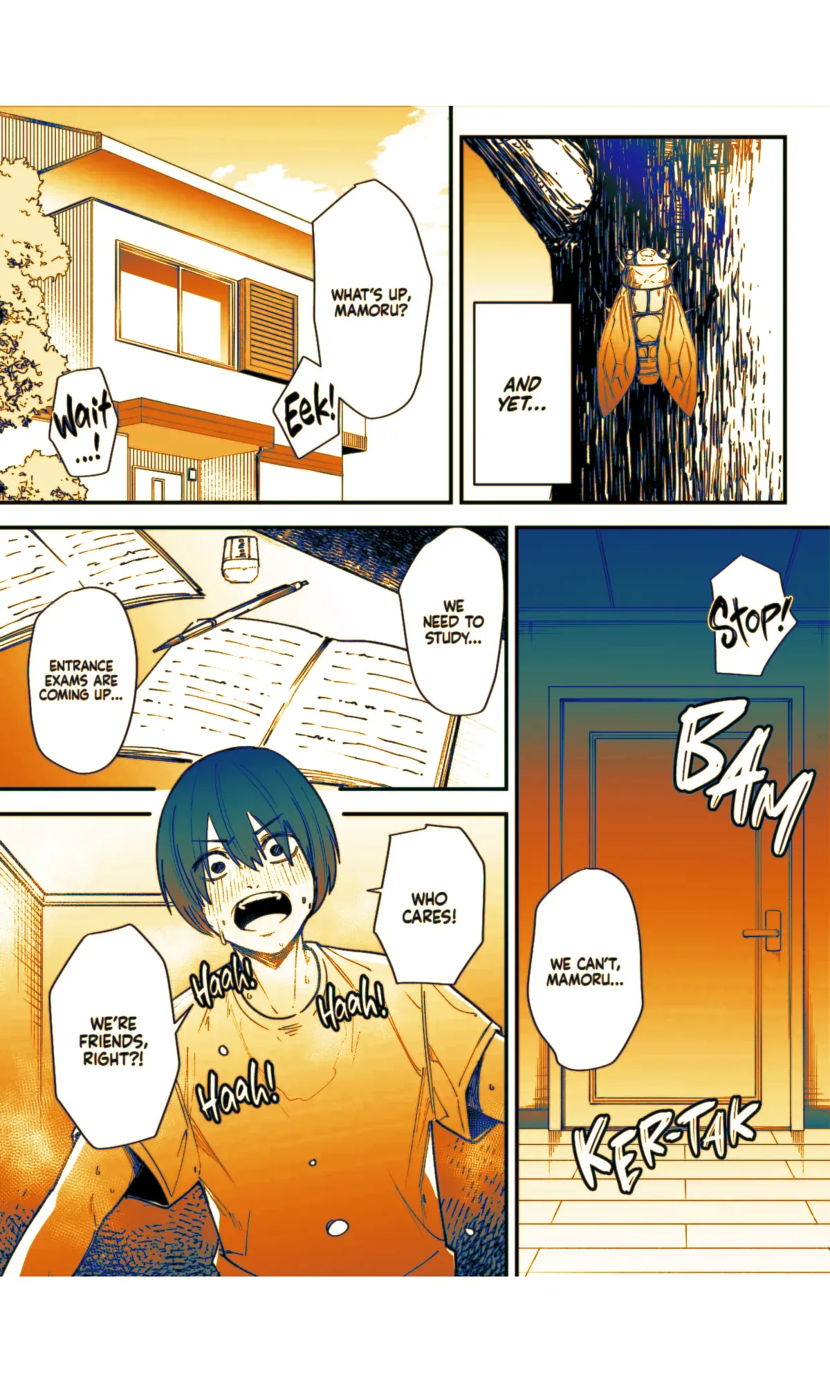 [Fuguta-ke] Kyonyuu no Tomodachi to Tsukiau made no Hanashi Maybe We'll Start Dating Someday [English] [J18] [Decensored] [Digital] [Sepia Colored] - Page 6
