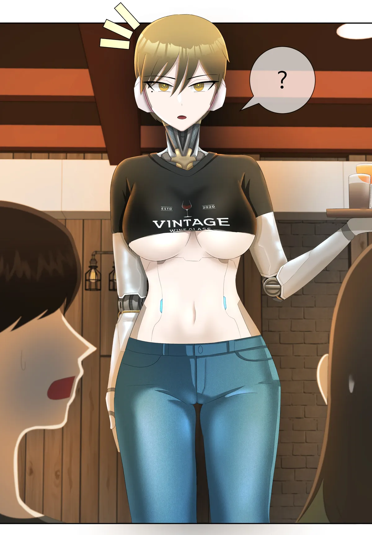 [ho-ze] The robot likes the manager - Page 2