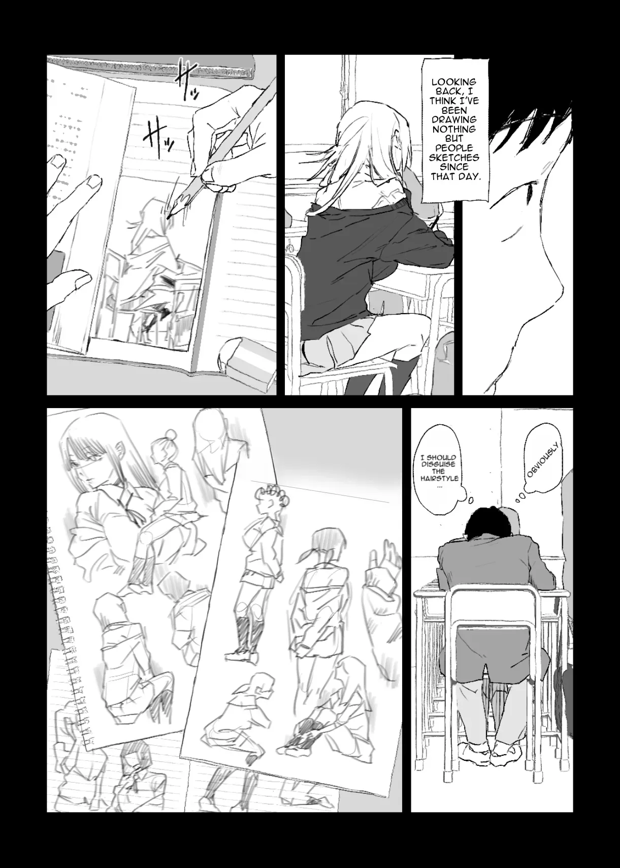[Poriuretan] A Secret Sketch Session with My Favorite Gyaru [English] - Page 10