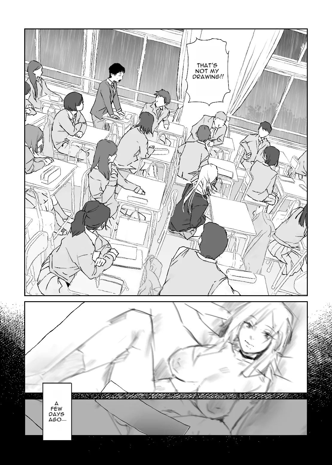 [Poriuretan] A Secret Sketch Session with My Favorite Gyaru [English] - Page 4