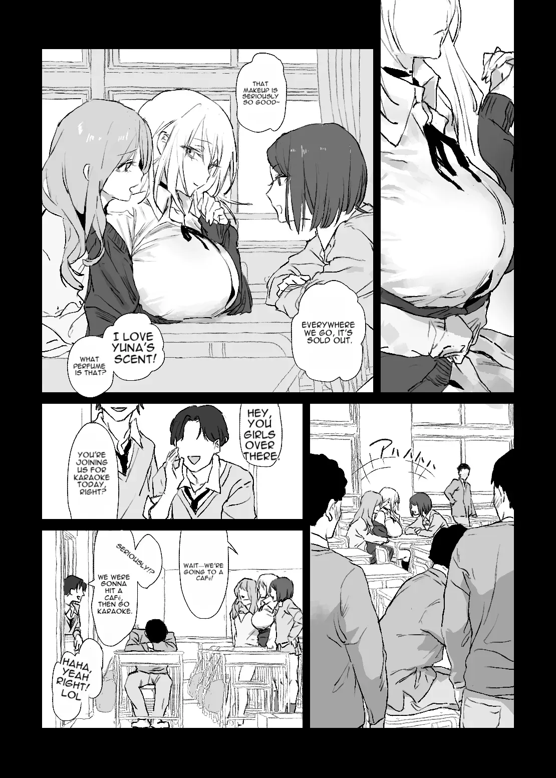 [Poriuretan] A Secret Sketch Session with My Favorite Gyaru [English] - Page 5