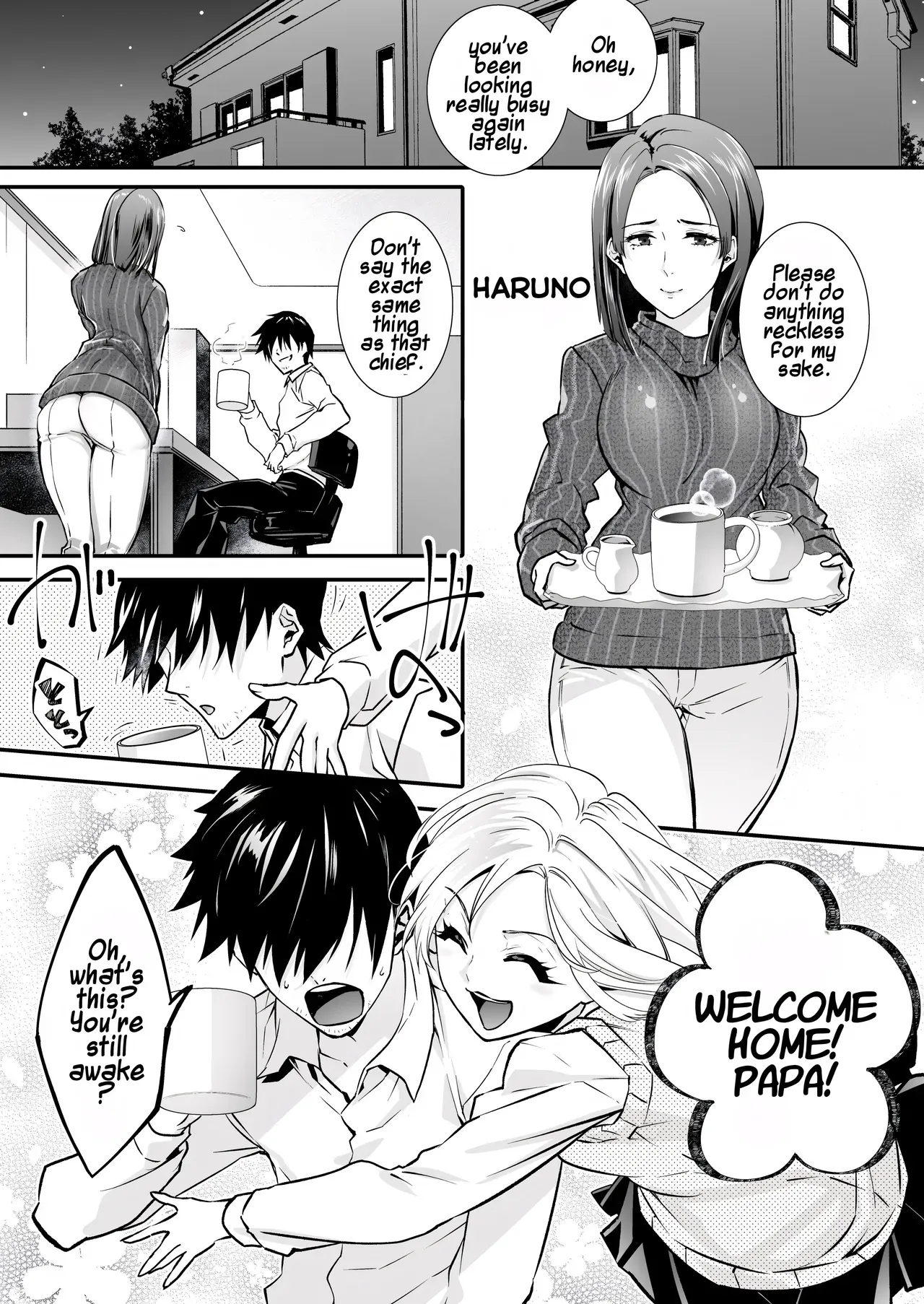 [Chijoku An (Cardinal)] Mesu Ochi no Kashaku 2 ~Seitenkan Meido ni Sarete Jisshi ni Dakareru Otoko~ | A Fallen Woman's Remorse 2 ~A Man Who Turned into a Transgender Maid and Embraced by His Own Daughter~ [English] [Maika] - Page 4