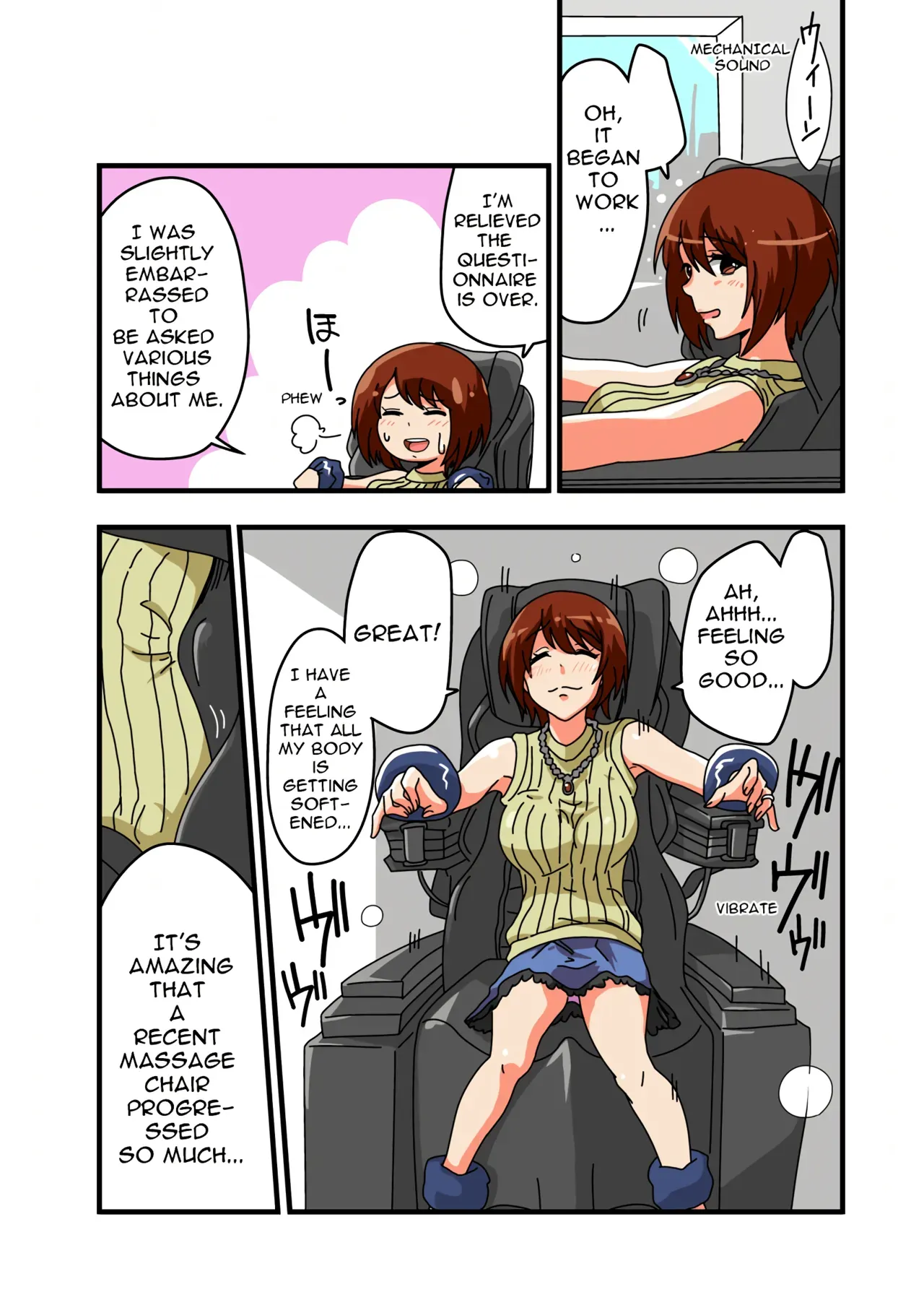 [Zetubou] Kusuguri Massage Chair (English) - Page 4