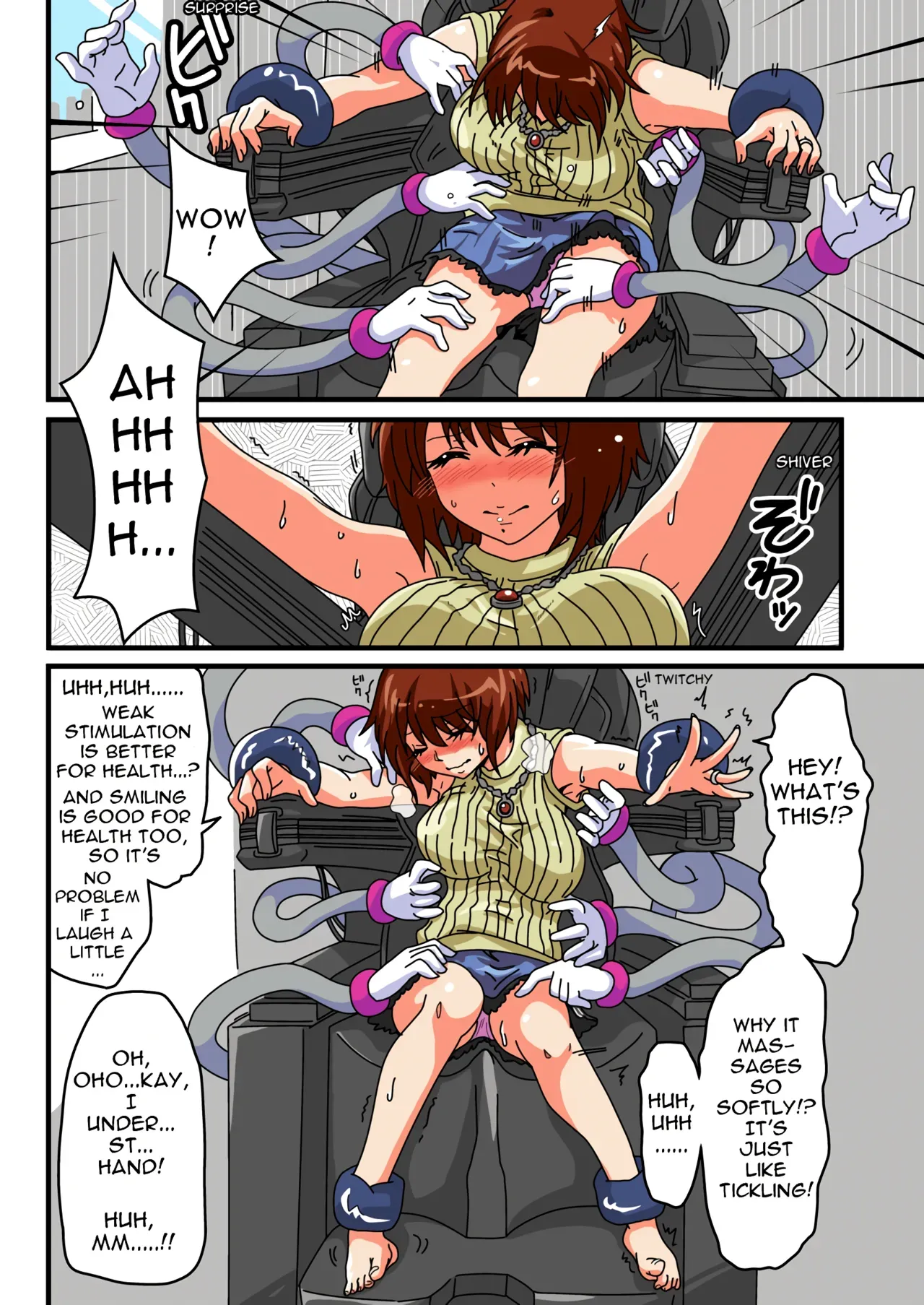 [Zetubou] Kusuguri Massage Chair (English) - Page 6