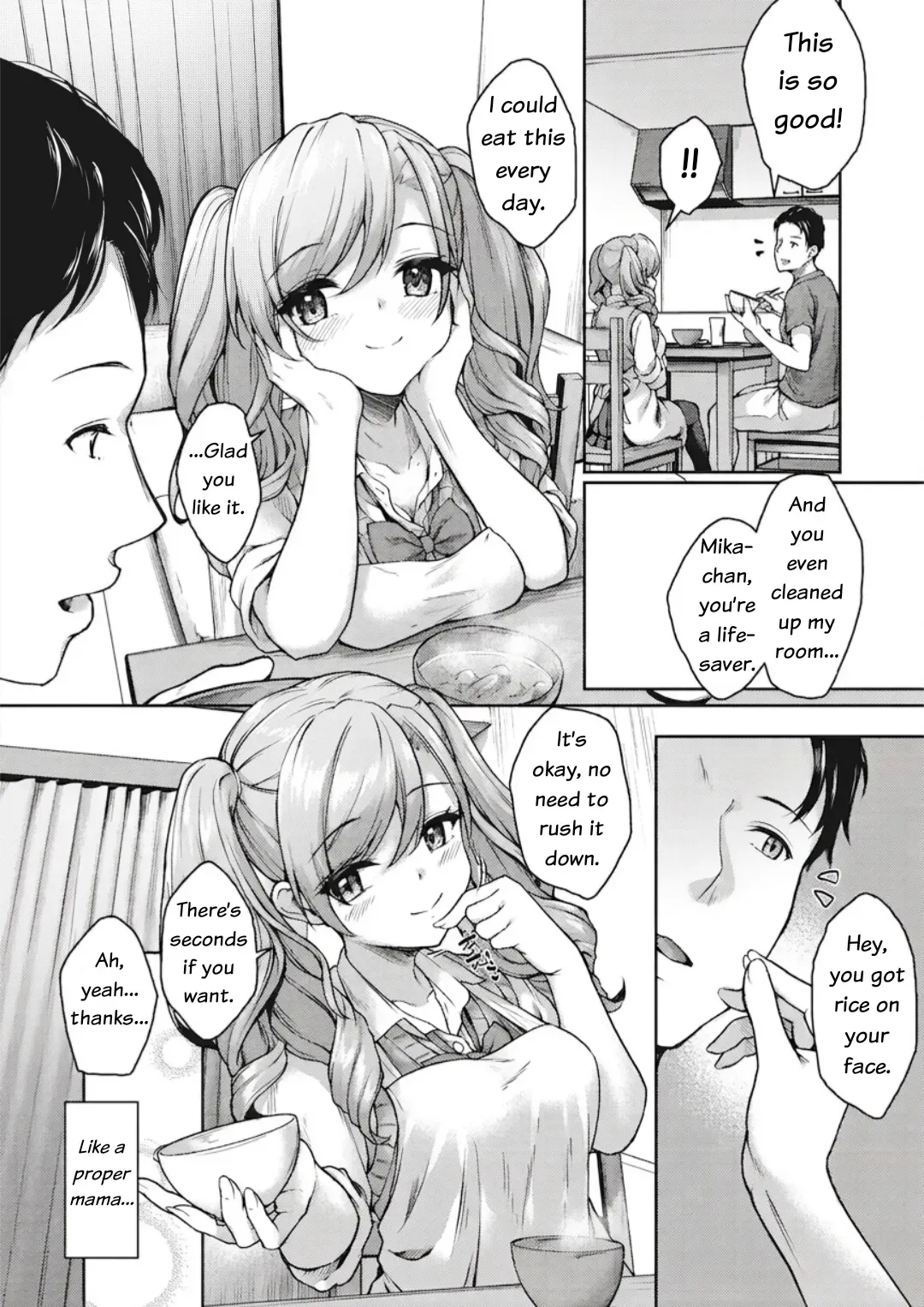 [Awayume] JK Mamakatsu no Susume! Mika no Baai  | JK Mama Match Recommendations! Mika's Case (COMIC HOTMILK 2024-06) [English] [GG Scans] [Digital] - Page 6