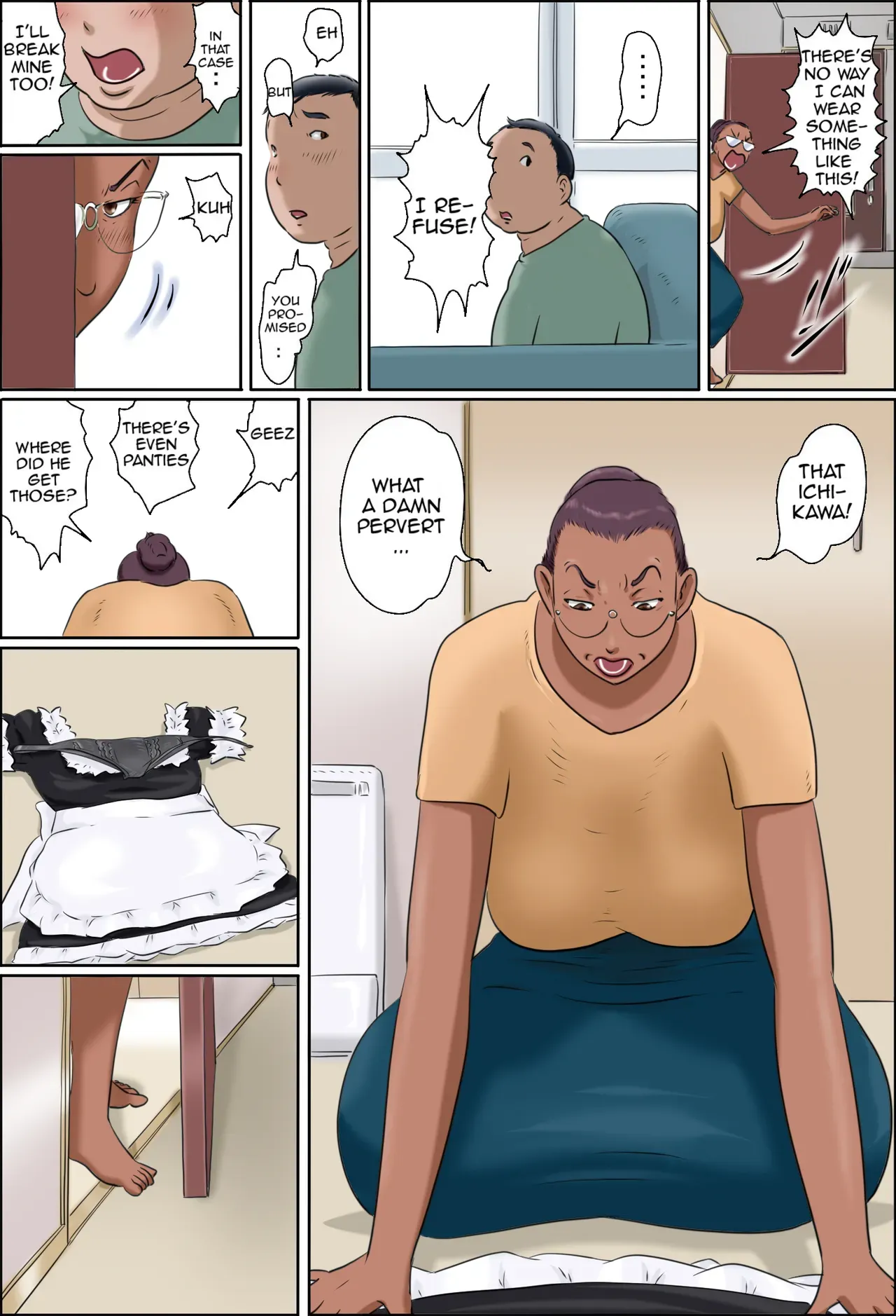 [Zenmai Kourogi] Sono Onna Kyoushi wa Cosplay to Doutei ga Suki | This Lady Teacher Loves Cosplay and Cherry Boys [English][Amoskandy] - Page 8