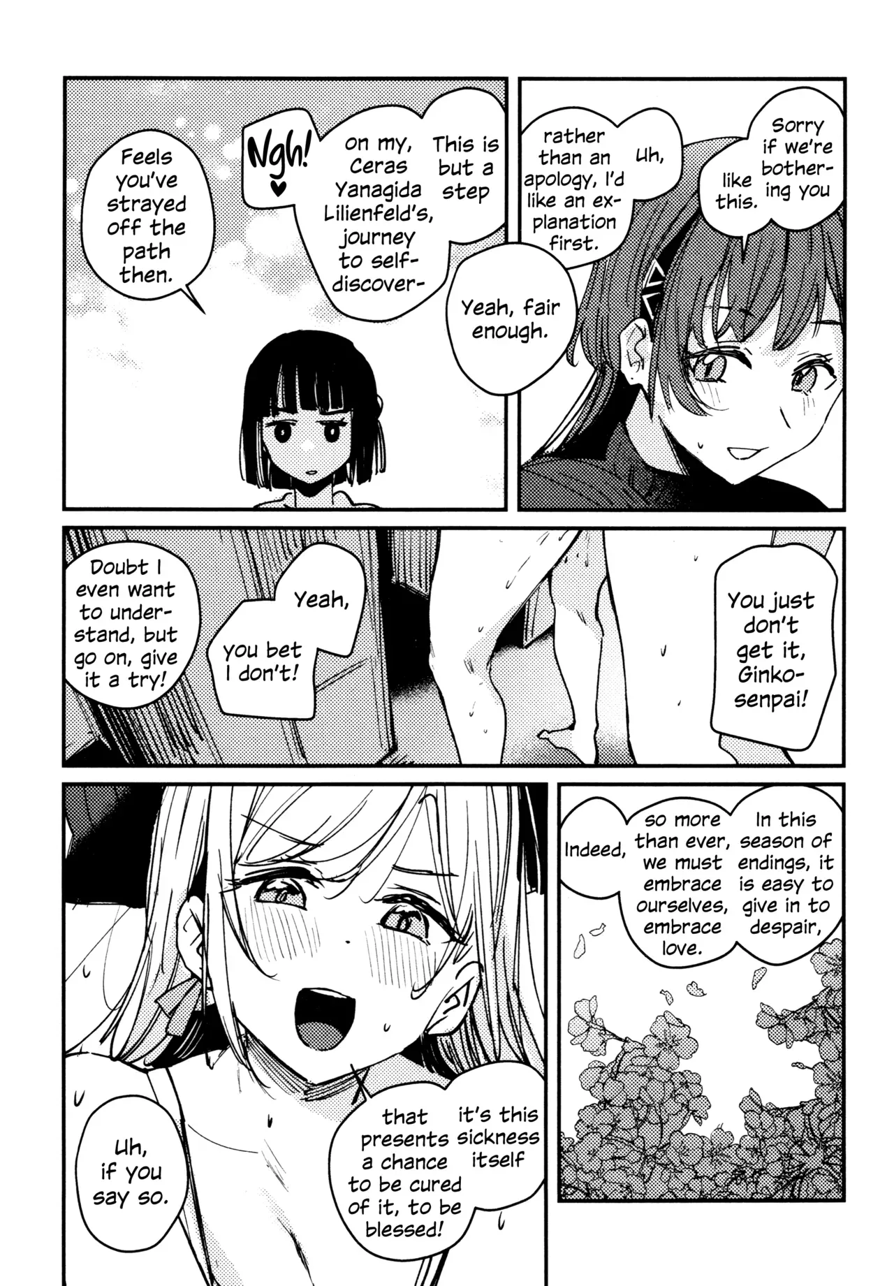 (Hasunosora Matsuri 4) [virophilia (Orihi Chihiro)] This Sickness unto Death (Love Live! Hasunosora Jogakuin School Idol Club) [English] - Page 6