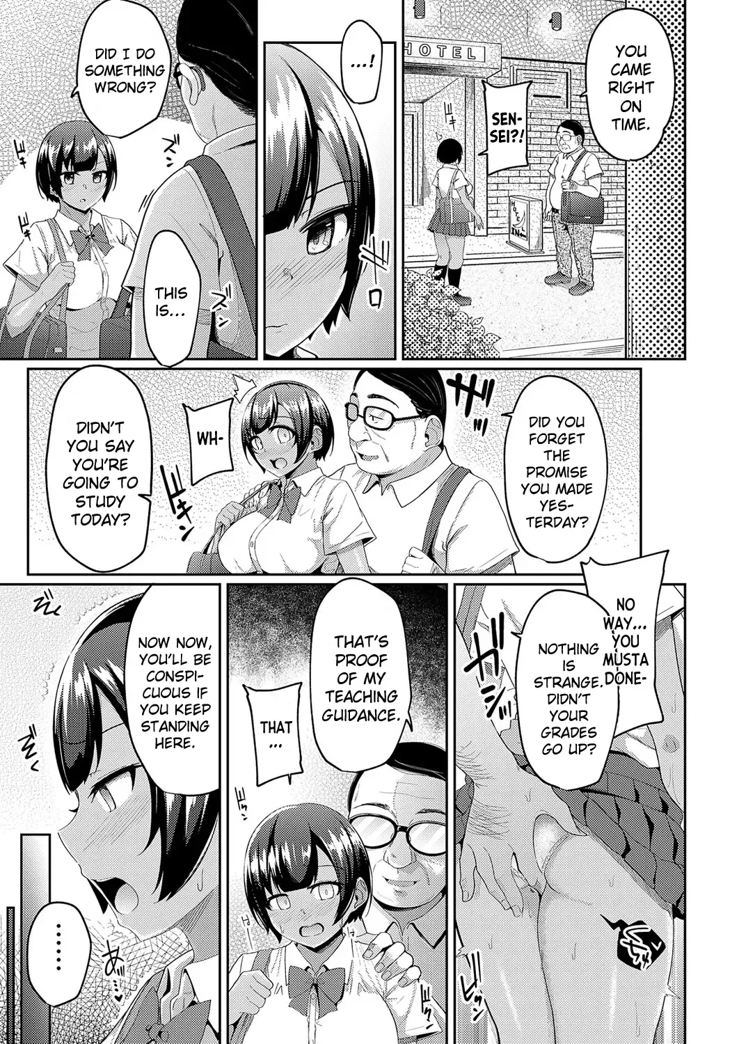 [Yuna] Hypnosis Pencil ~Oji-san Katei Kyoushi to Kyouei M izugi JK no Man-to-man Saimin Gakushuu~ Chuuhen | One to One Mind Control Tutoring Ch. 2 (Kimi wa Boku no Mono [Digital]) [English] - Page 5