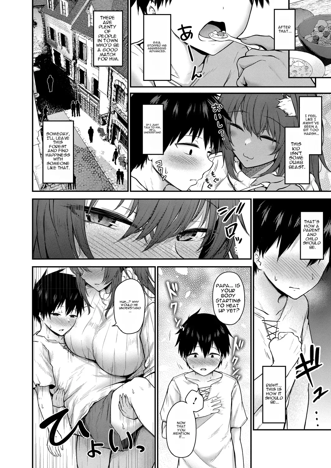 [Nekono Fuguuri] Hirotta Shishijin Shōjo ga Deka Sugiru Ken | The beast girl I found is too big - Page 10