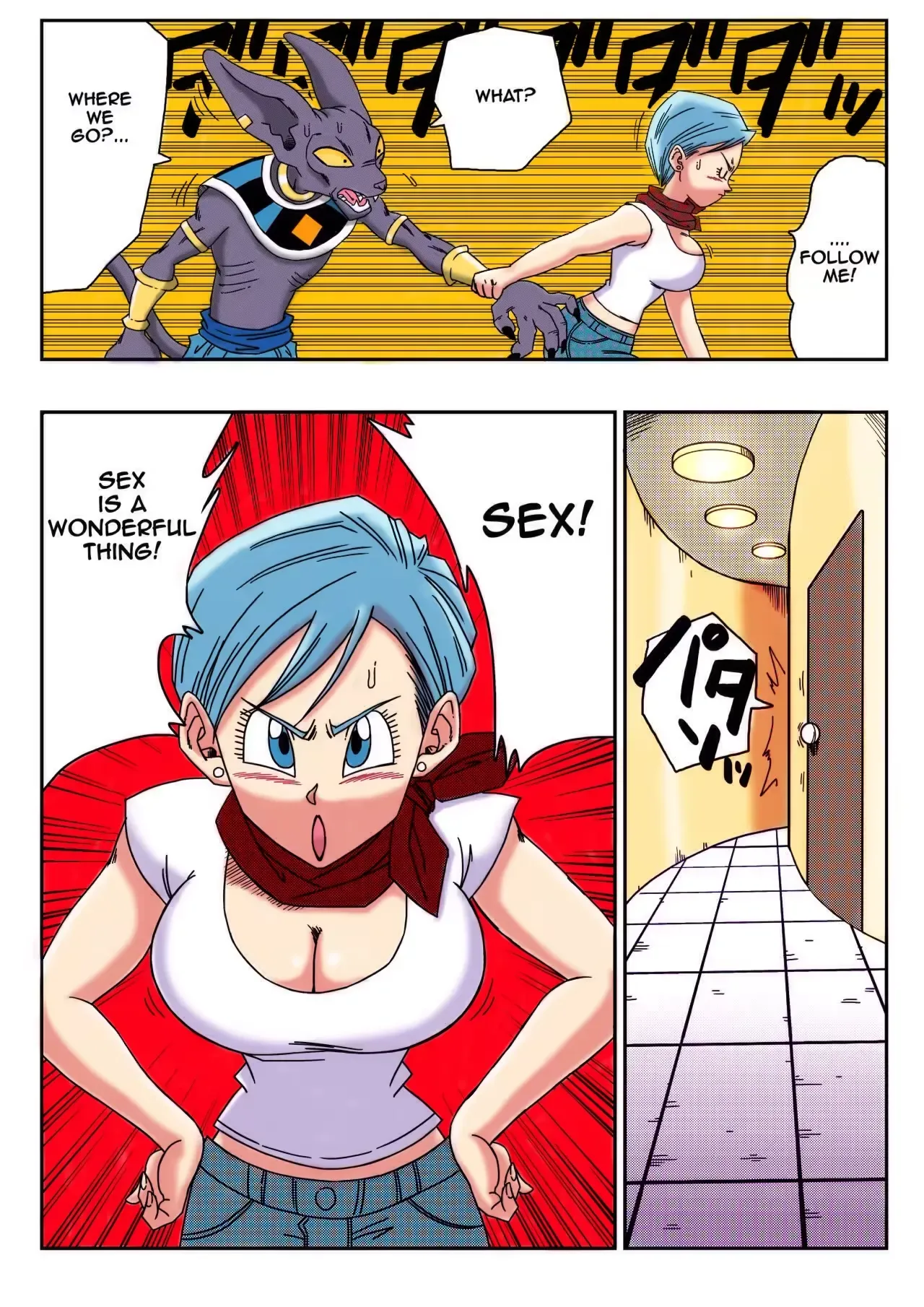 [Yamamoto] Bulma ga Chikyuu o Sukuu! [Colored] - Page 3