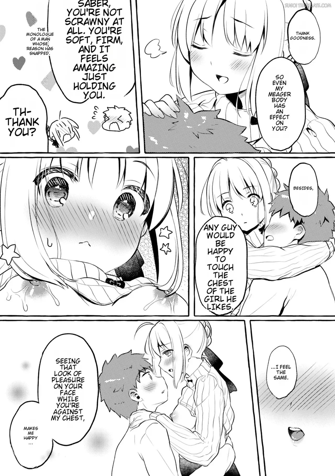 [Zawa Palette (Aizawa)] Saber-san no Oppai ni Amaetai. (Fate/stay night) [Digital] [English] [MTL] - Page 7