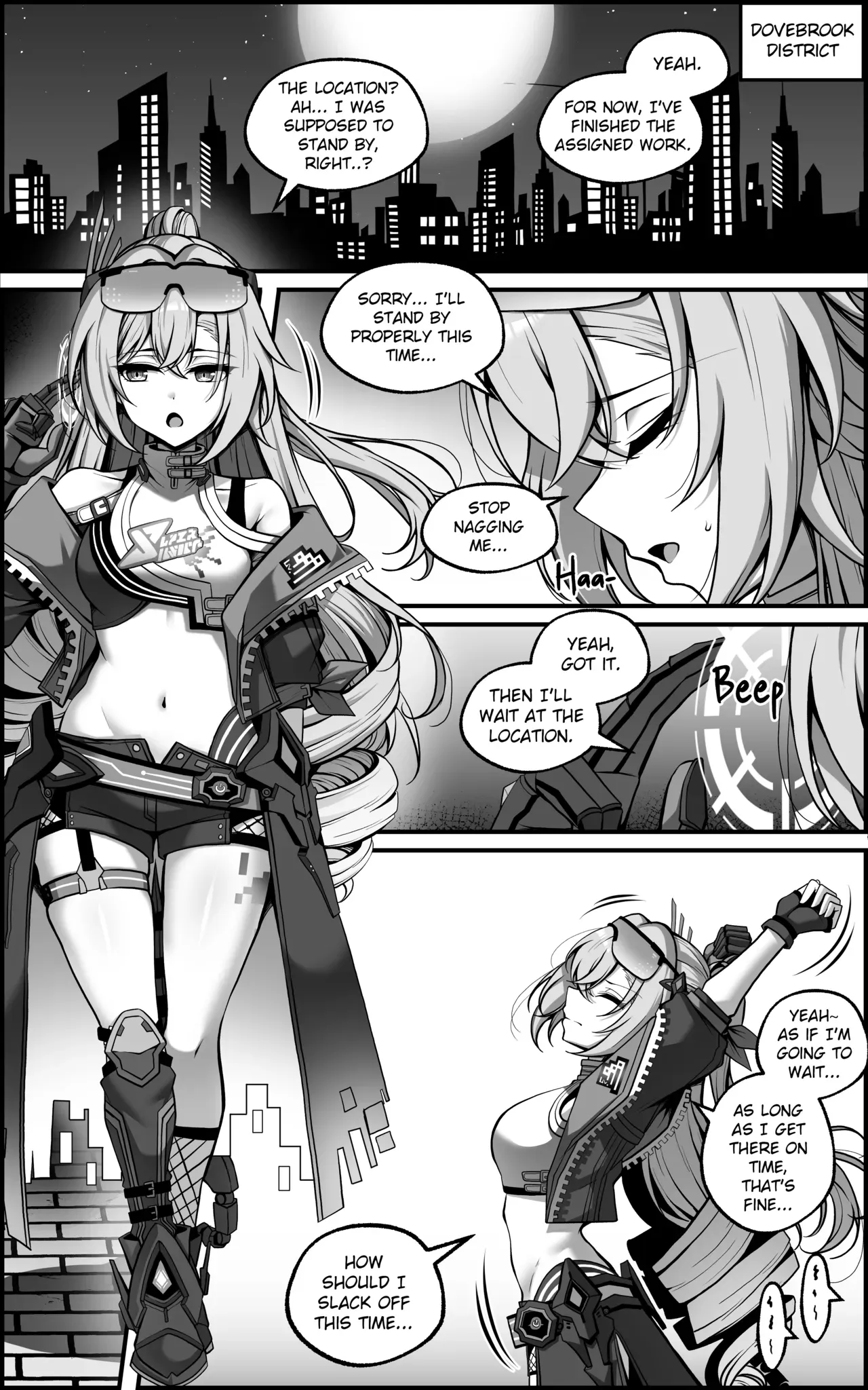 [Paya8] Silver Wolf Manga pt. 1 (English, Decensored) - Page 1