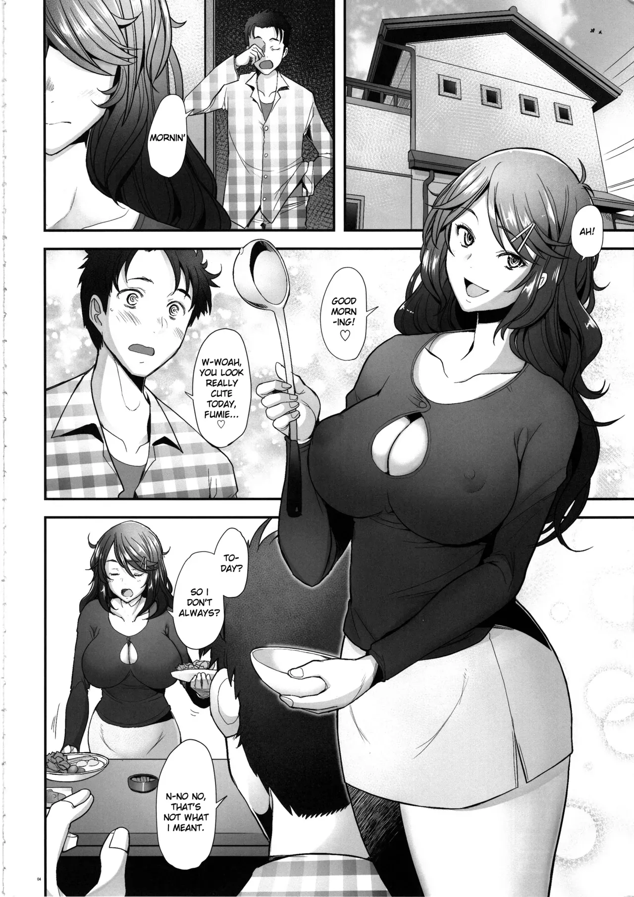(C97) [Kohakutei (Sakai Hamachi)] Papakatsu Shitara Namahame Sareta Wakazuma Daraku Hen [English] [Ruru Scanalations] - Page 3