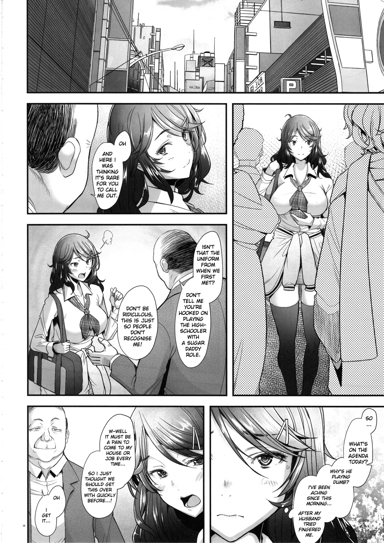 (C97) [Kohakutei (Sakai Hamachi)] Papakatsu Shitara Namahame Sareta Wakazuma Daraku Hen [English] [Ruru Scanalations] - Page 5