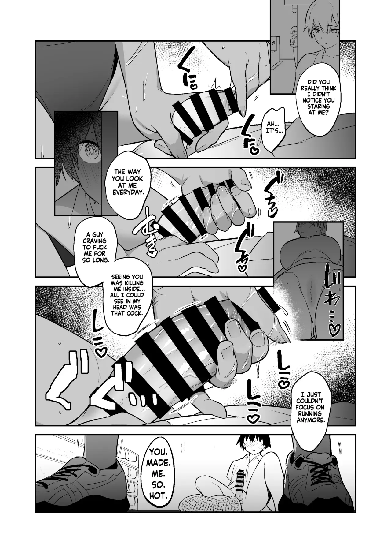 [Akashiba Honpo (Igusa)] Seiyoku Tsuyo Tsuyo Rikujoubu ni Shiboritorareru Hanashi | Milked Dry By The Super Horny Girl From The Track And Field Club [Digital] [English] [KM_42] - Page 8