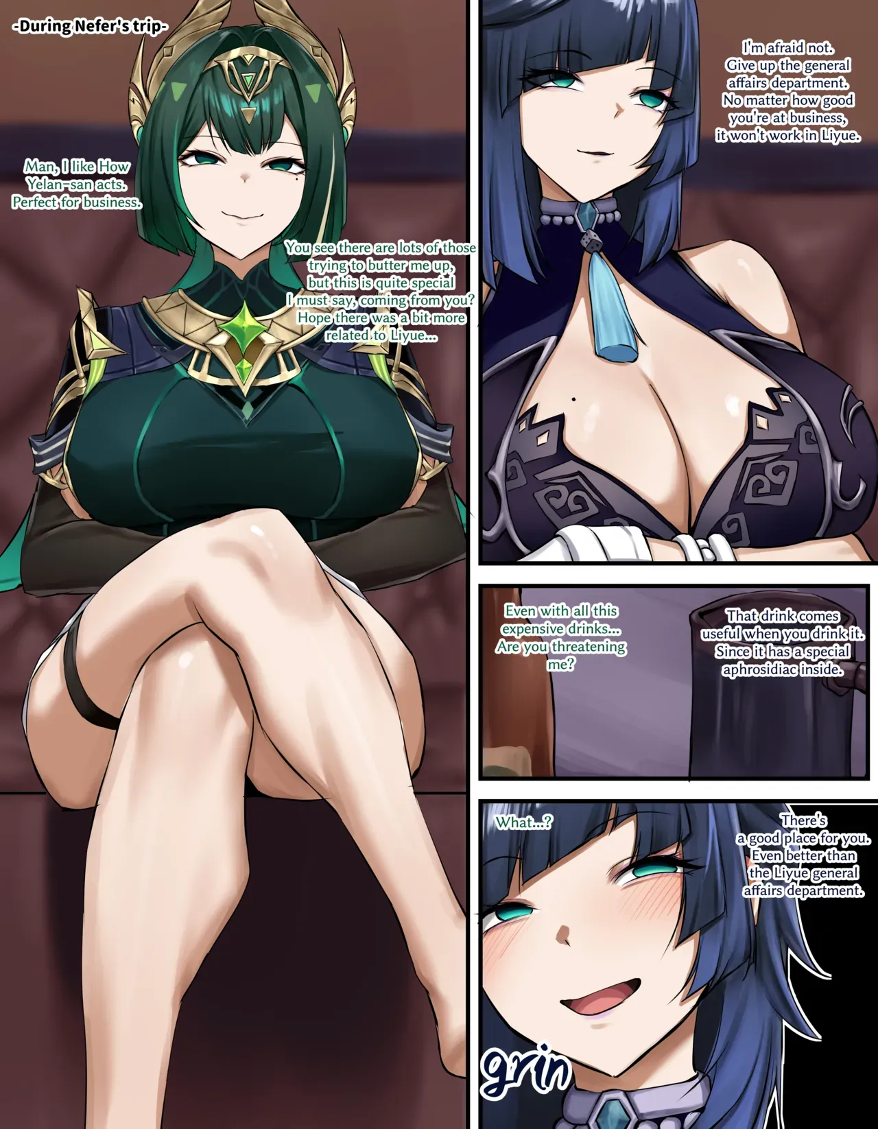 [Penti] Yelan Nefer (Genshin Impact) [English] - Page 1