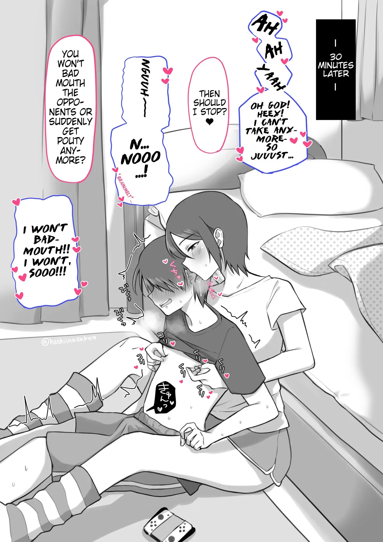 [Hoshii Nasake] Ikiri Otaku-kun wa Chikubi ga Yowai | The Temperamental Otaku-kun's Nipples are Weak [English] (Pangean) - Page 9