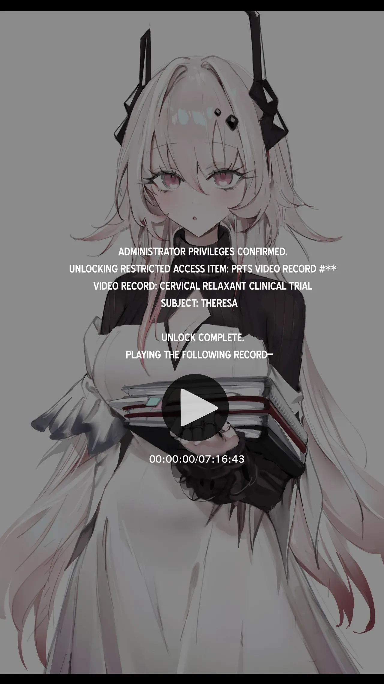 [Neko no Youchuu] PRTS Kiroku Shiryou Theresa Shikyuu-kou Shikan-zai Hiwa (Arknights) | PRTS Record Files: Theresa – The Secret Story of the Cervical Relaxant [English] [AKOTLs] - Page 1