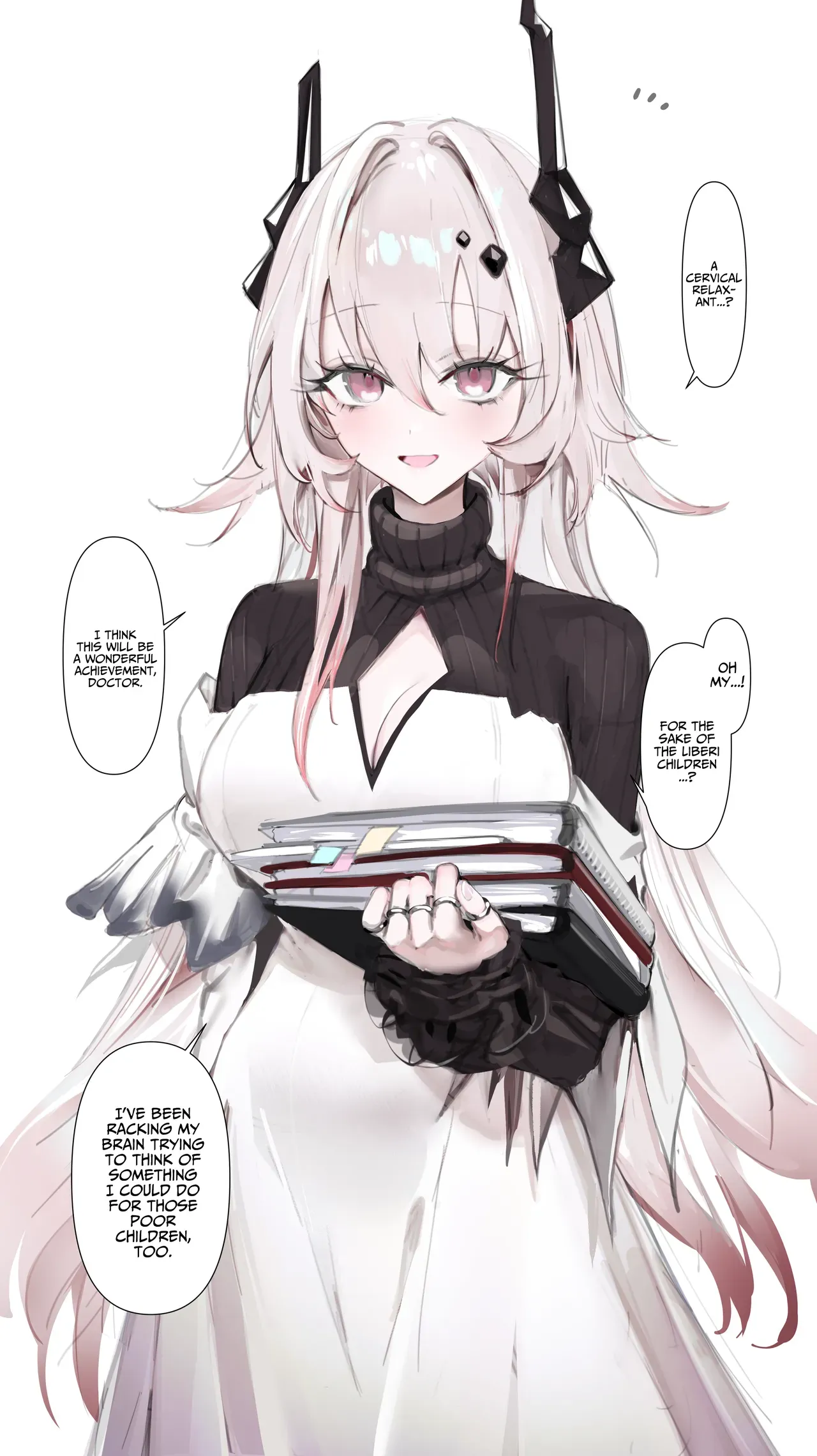 [Neko no Youchuu] PRTS Kiroku Shiryou Theresa Shikyuu-kou Shikan-zai Hiwa (Arknights) | PRTS Record Files: Theresa – The Secret Story of the Cervical Relaxant [English] [AKOTLs] - Page 2