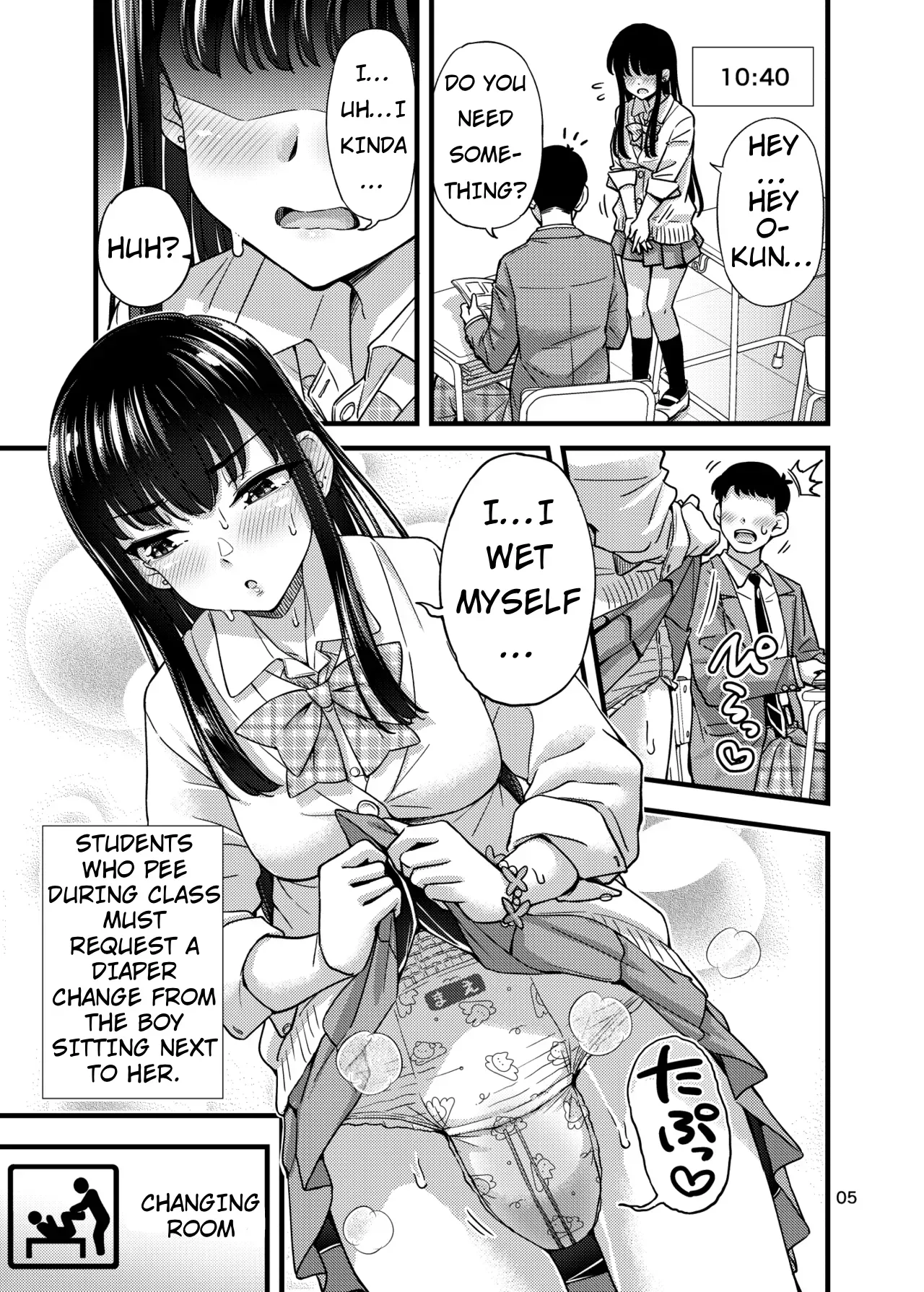 A World Where Girls Wearing Diapers Is the Norm - Page 5