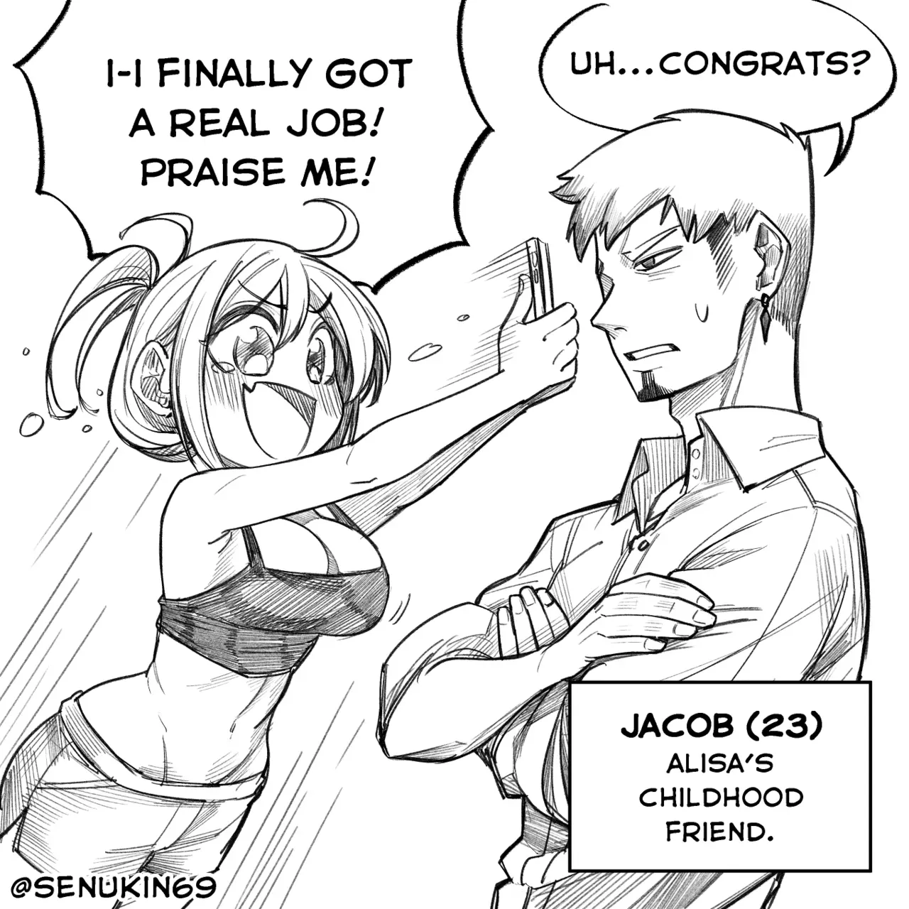 [Senukin] My friend's AnlyFons #1-2 + R18 [ongoing] - Page 4