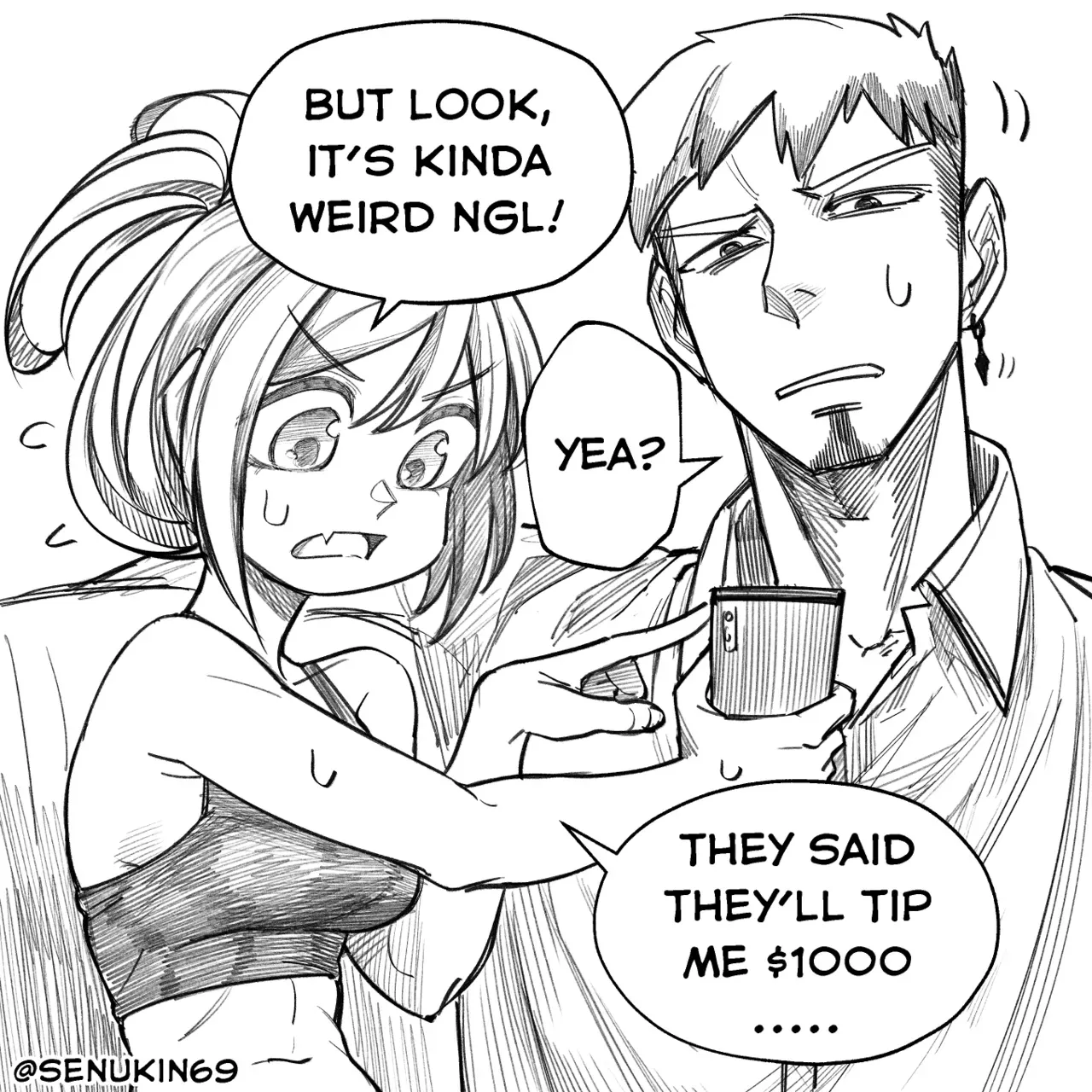 [Senukin] My friend's AnlyFons #1-2 + R18 [ongoing] - Page 5