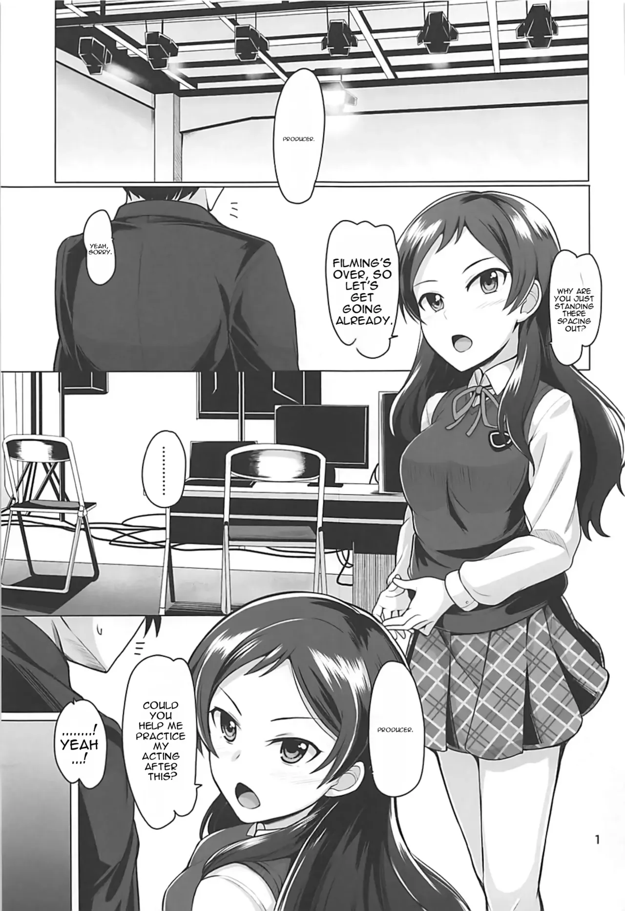 (C93) [Mikandensya (Dan)] Time to Play (THE IDOLM@STER MILLION LIVE!) [MTL] - Page 2