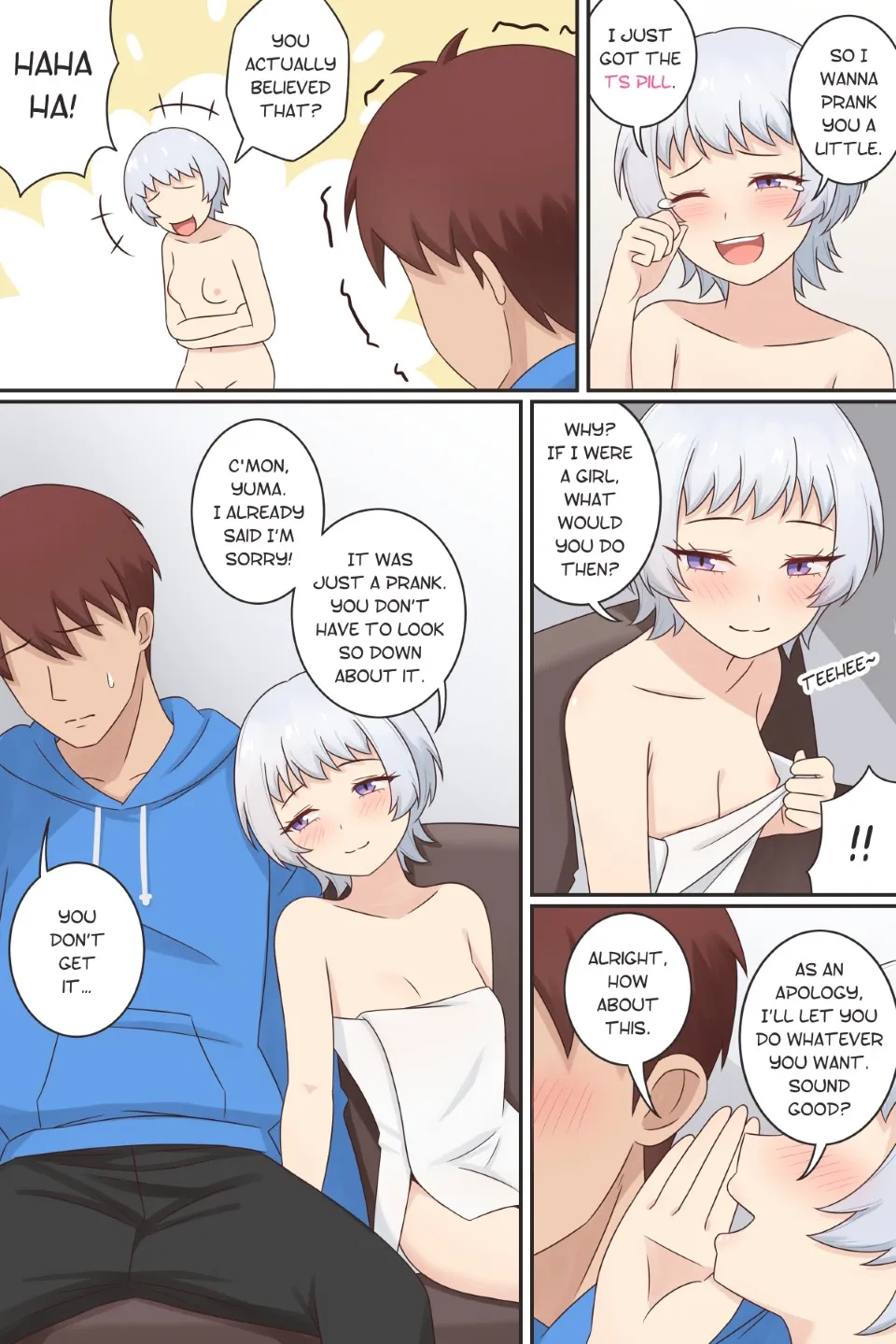 [RudySaki] My Femboy Childhood Friend - Page 3