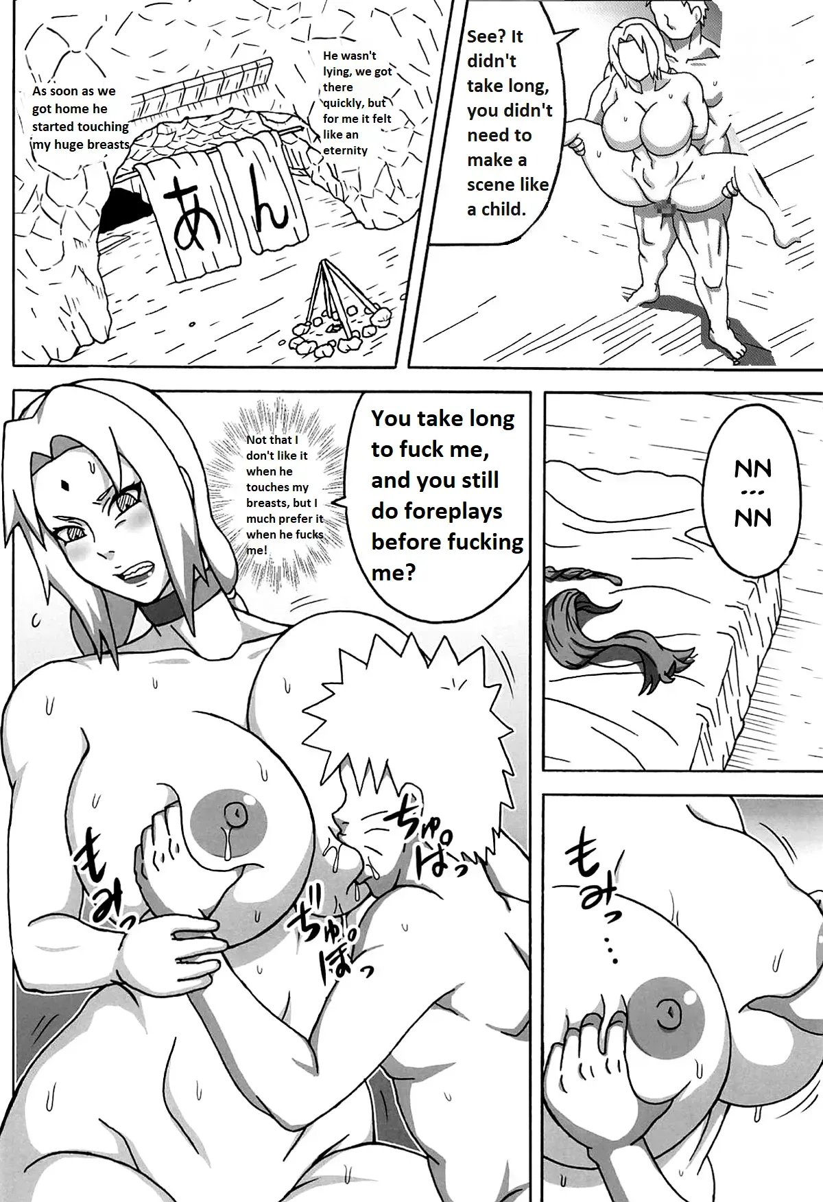 Naruho Jungle AU - Yandere Tsunade (Poorly Done Edition) - Page 10