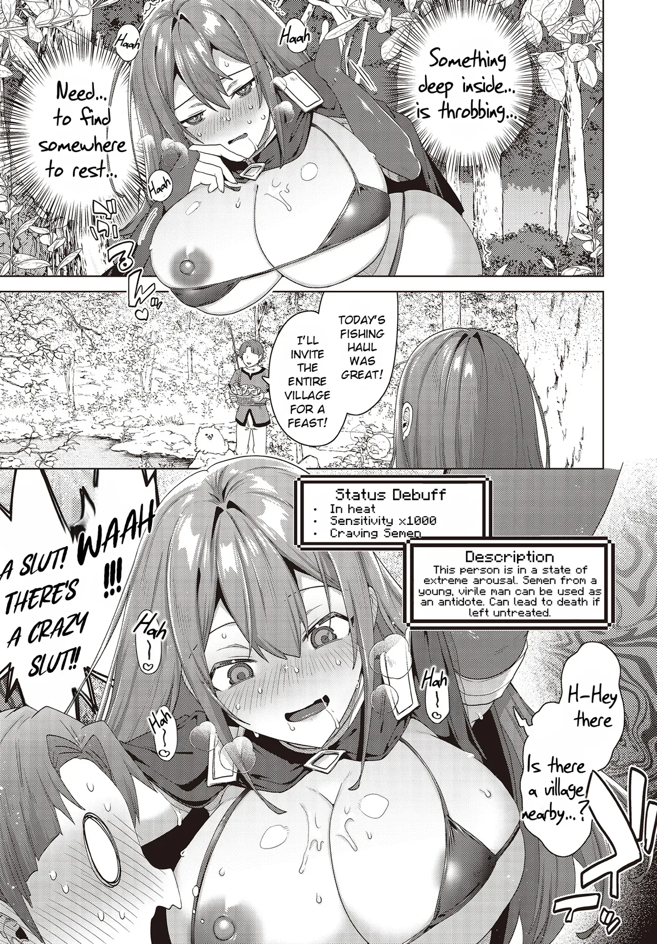 [Ebina Ebi] Nyotaika Suru to 1000-bai Tsuyoku Naru Skill o Te ni Ireta! (COMIC Luxuria vol.02) [English] [Rei Scans] - Page 5