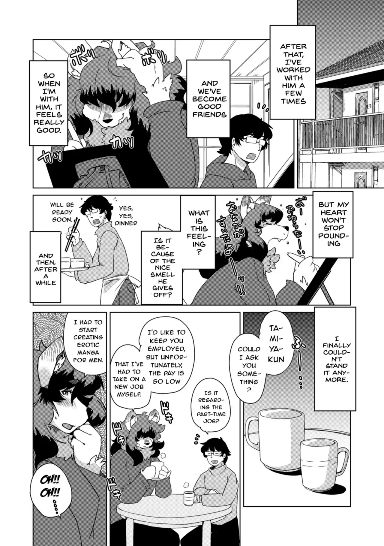[Setouchi Kurage] Juujin Apart Tokoharusou e Youkoso! | Welcome to the Tokoharu Beastfolk Apartment! (Ch. 3) [English] [Decensored] [Horny-_-TnT] - Page 7