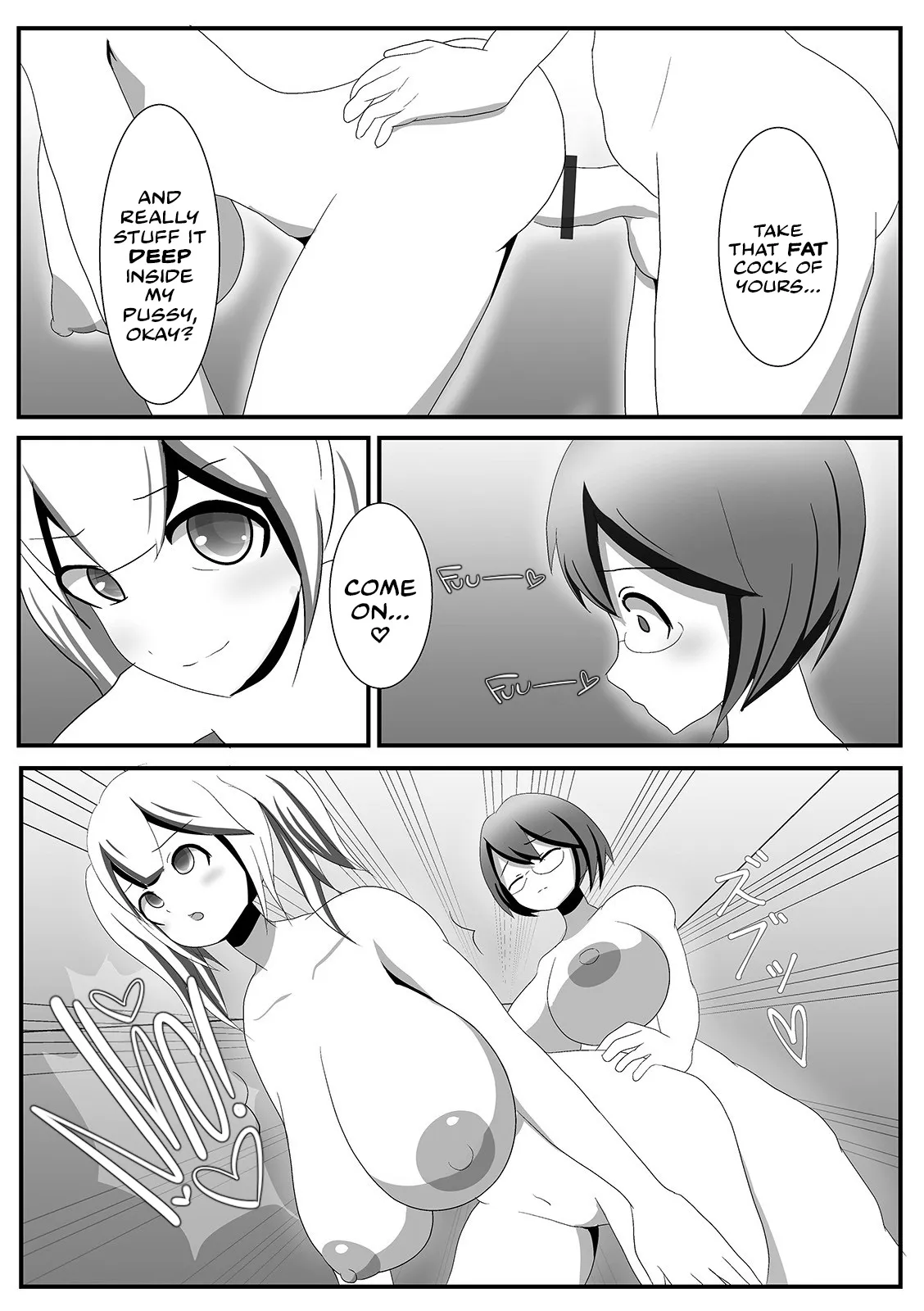[Onaka Itaiyo] Himitsu no Hatsutaiken | Secret First Experience (Futanari Friends! 11) [English] [Castle TL] - Page 9