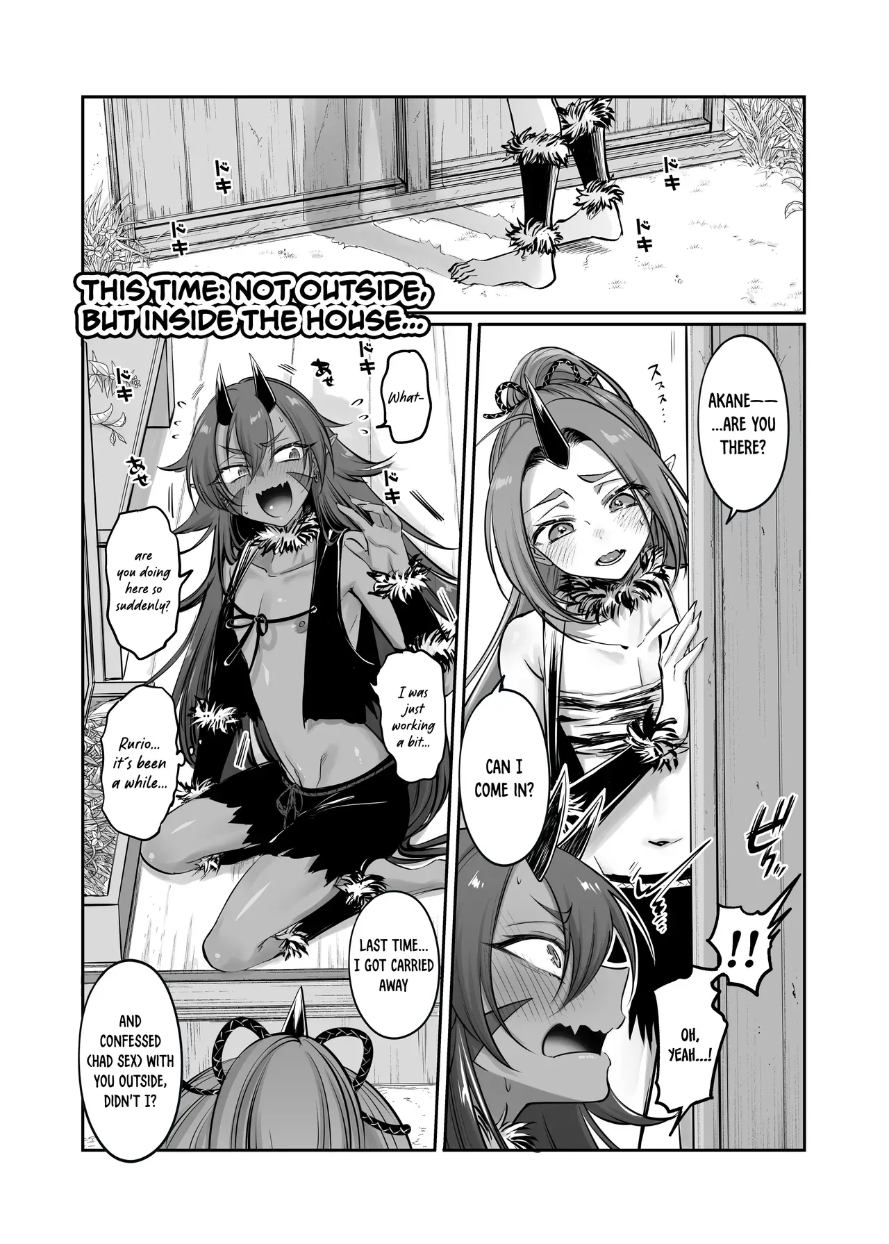 [NUH (Morino Bambi)] A Dumb Blue Oni and an Easily-Swayed Red Oni Have a Club-Wielding Showdown!～ Rurio And Akane [English] {Doomed Scans, Yengli} [Digital] - Page 2