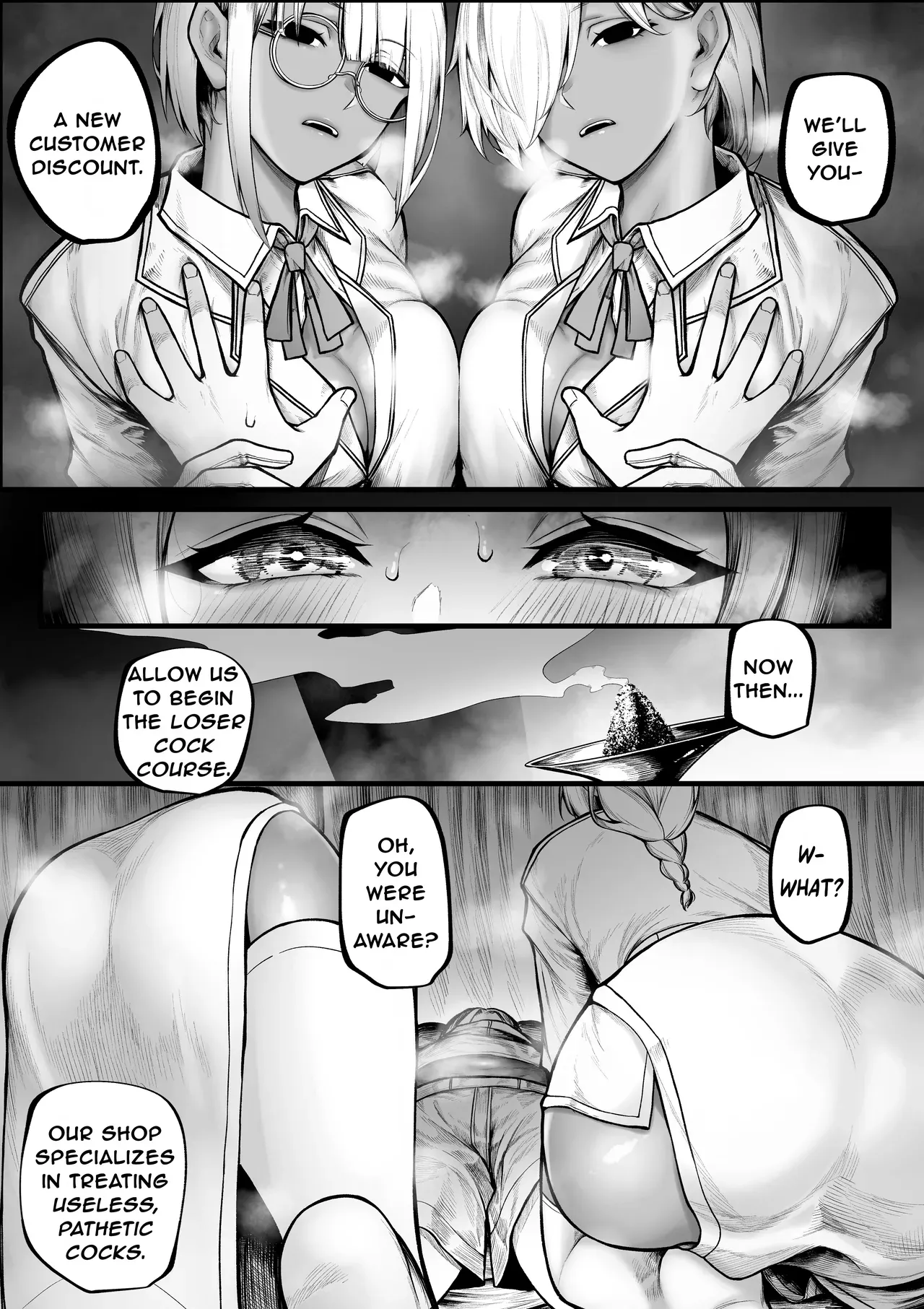 [Jury] Warui Omise de Okane o Haratte Shasei Sasete Morau Hanashi | The Story of Paying at a Shady Shop to Be Allowed to Cum - Page 3