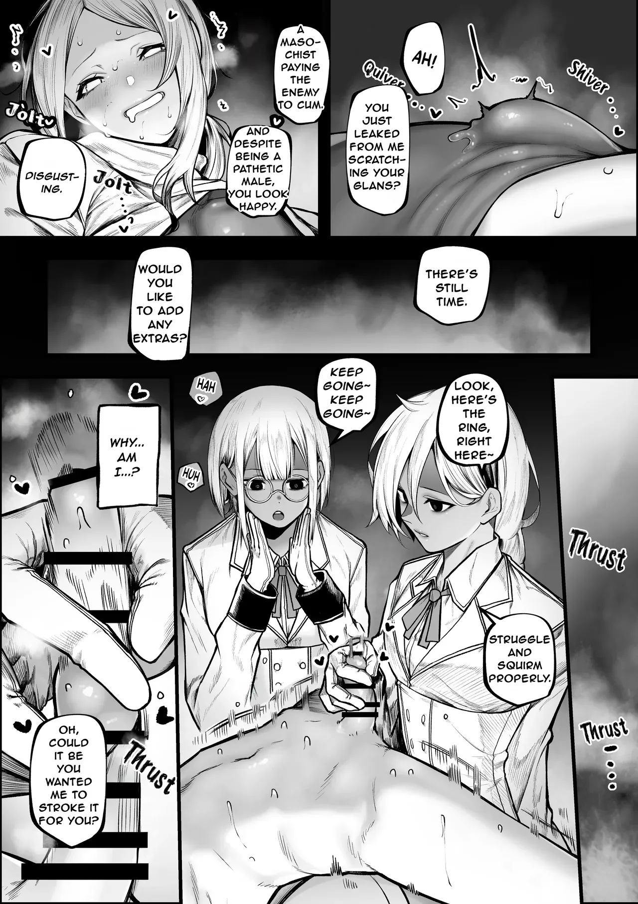 [Jury] Warui Omise de Okane o Haratte Shasei Sasete Morau Hanashi | The Story of Paying at a Shady Shop to Be Allowed to Cum - Page 9