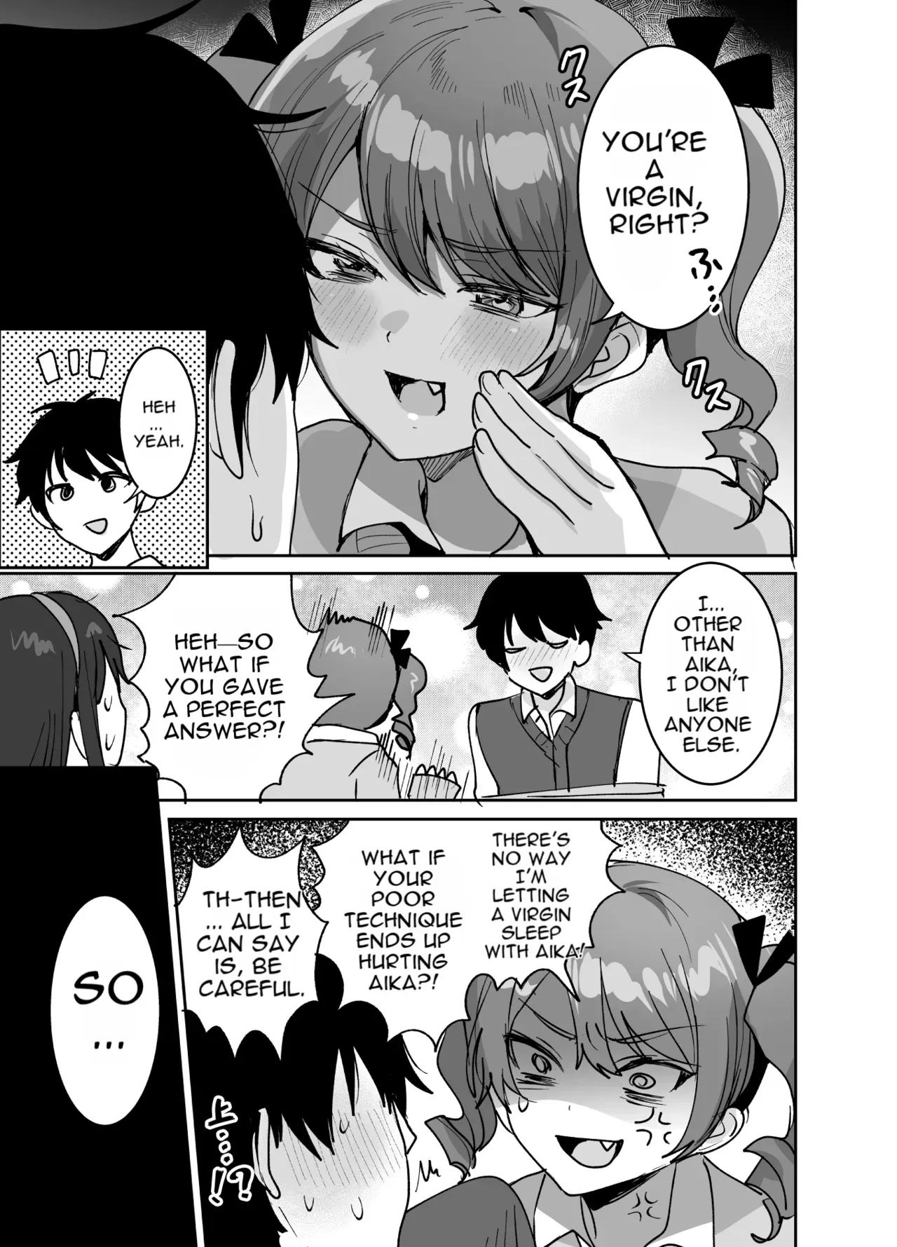 [Meimeiko (Meisuke)] It was supposed to be a story about two people who loved each other but her best friend stole his virginity [English] - Page 9