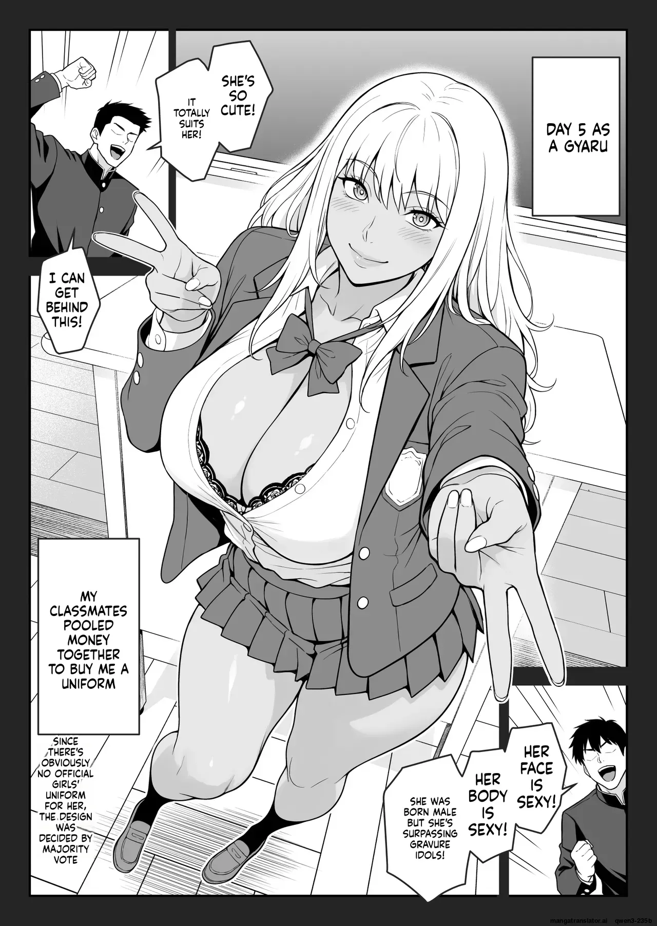 [Takashi Ishigaki] I Woke Up This Morning as a Gal, So I Decided to Let My Sexual Desires Run Wild [MTL] - Page 7