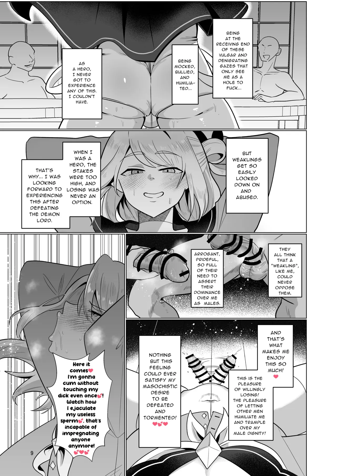 [Nanami no Tabi (Oniru)] The former mightiest hero's perverted sex life - Page 9