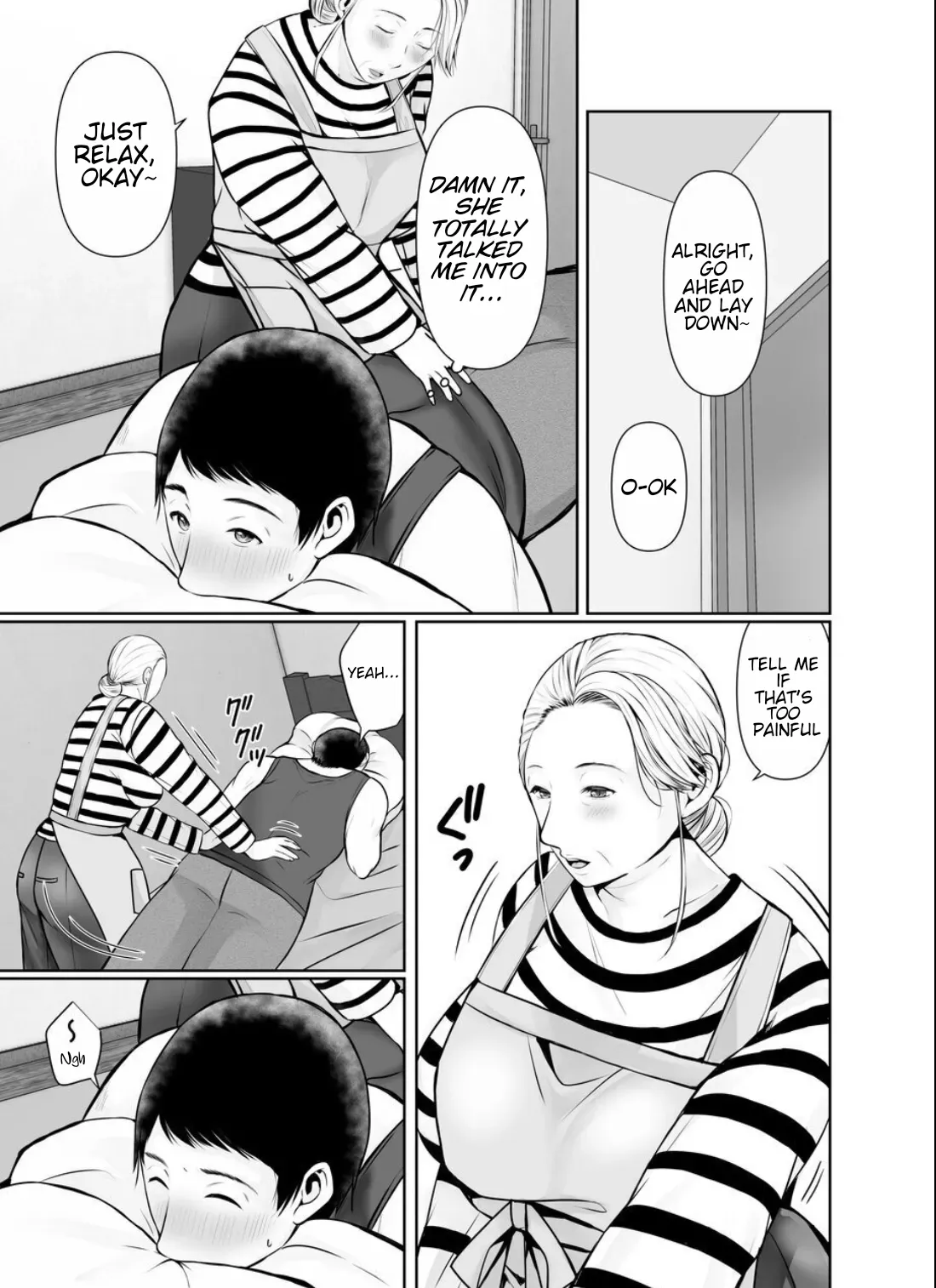 [Popotto Denki Ichigouten] My Chubby Grandma's special heart-warming Massage ♡ - Page 8