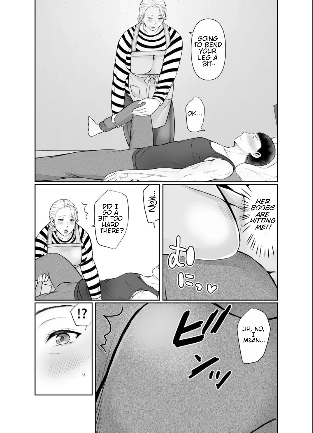 [Popotto Denki Ichigouten] My Chubby Grandma's special heart-warming Massage ♡ - Page 9