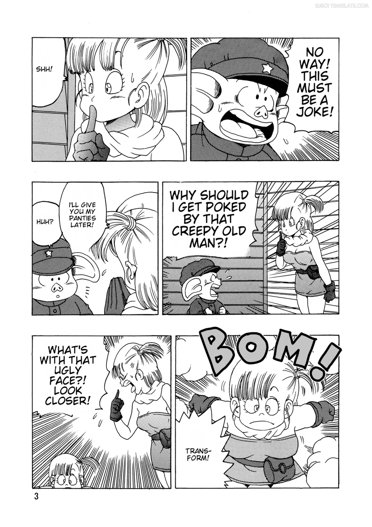 [Monkees (YoungJiJii)] Bulma (Oolong) Hon ~Shenlong no Densetsu~ (Dragon Ball) [Digital] [English] [MTL] - Page 4