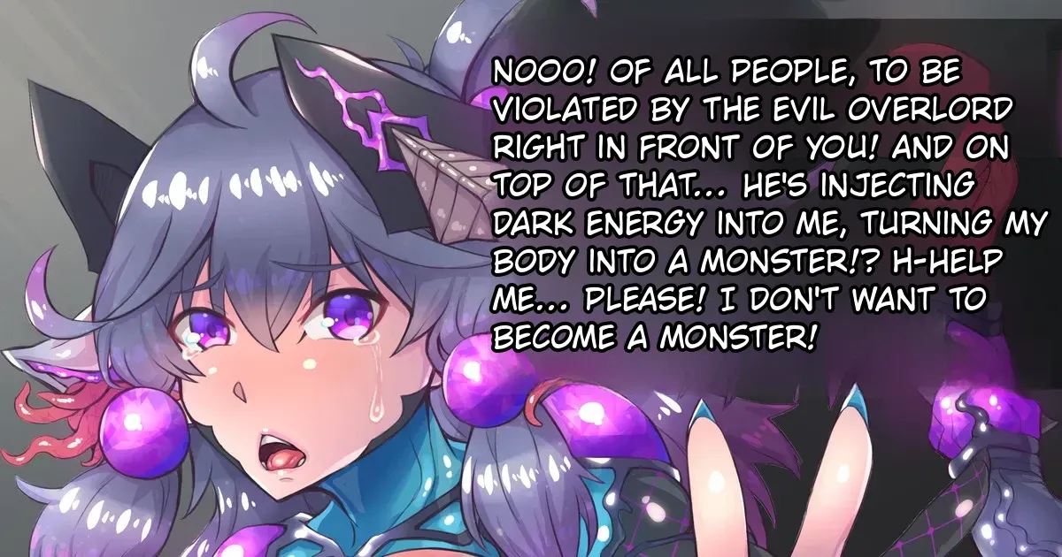 [Fanbox] Mahouya (4654388) All I can do is watch my NTR partner fall into evil right in front of me - Page 1